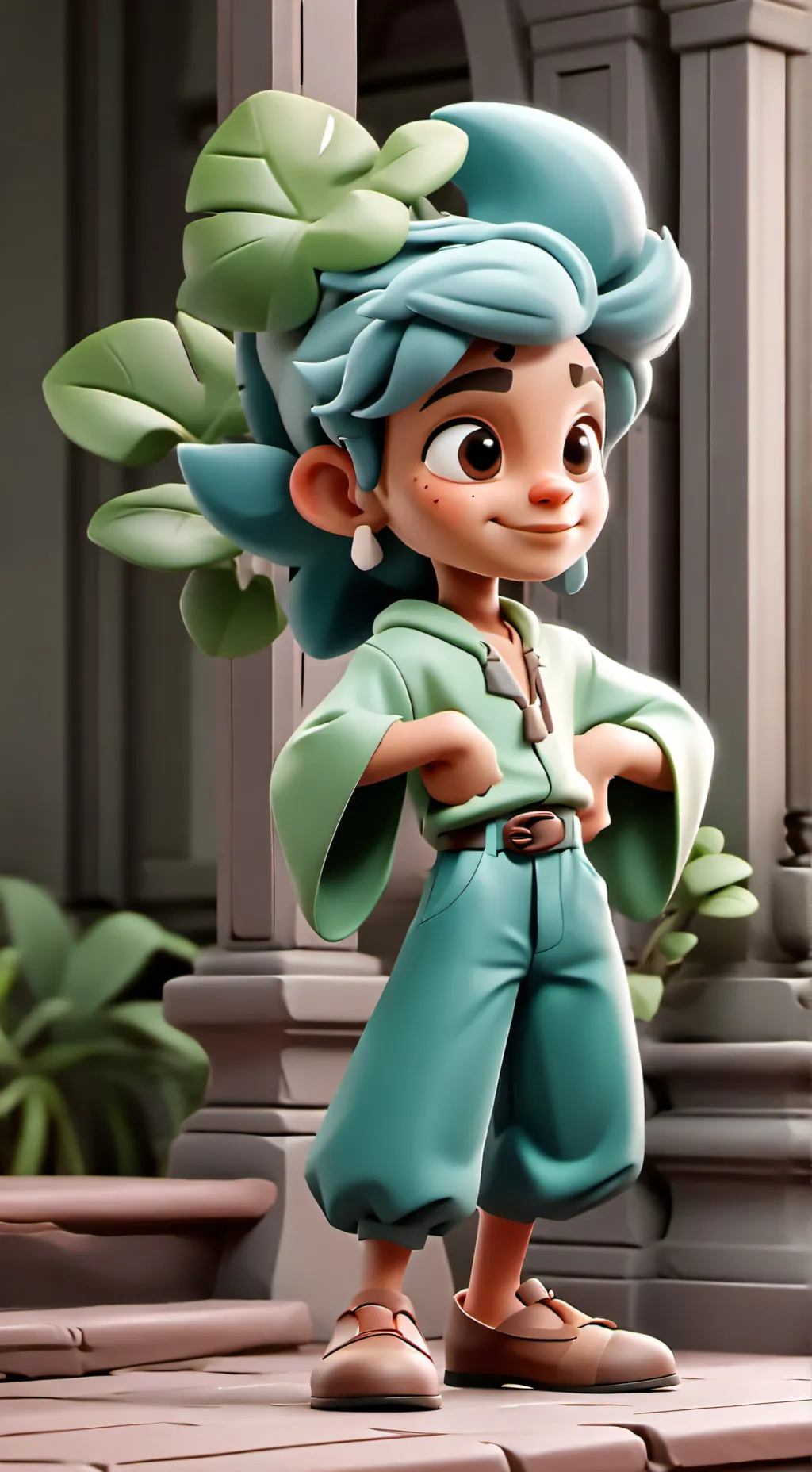 ai character: Gary background