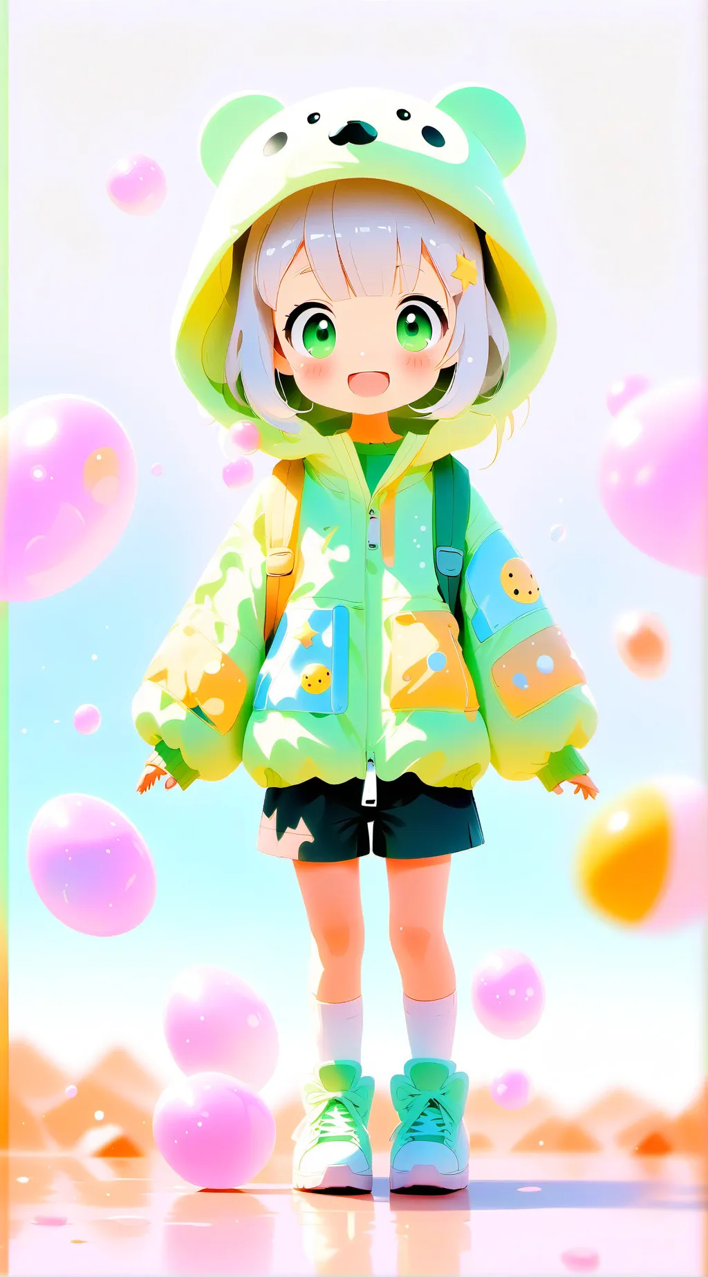 ai character: Doublefedora background