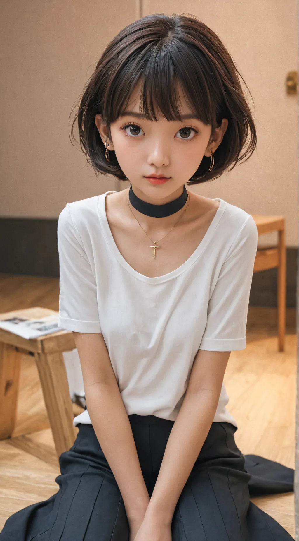 ai character: Lilly background