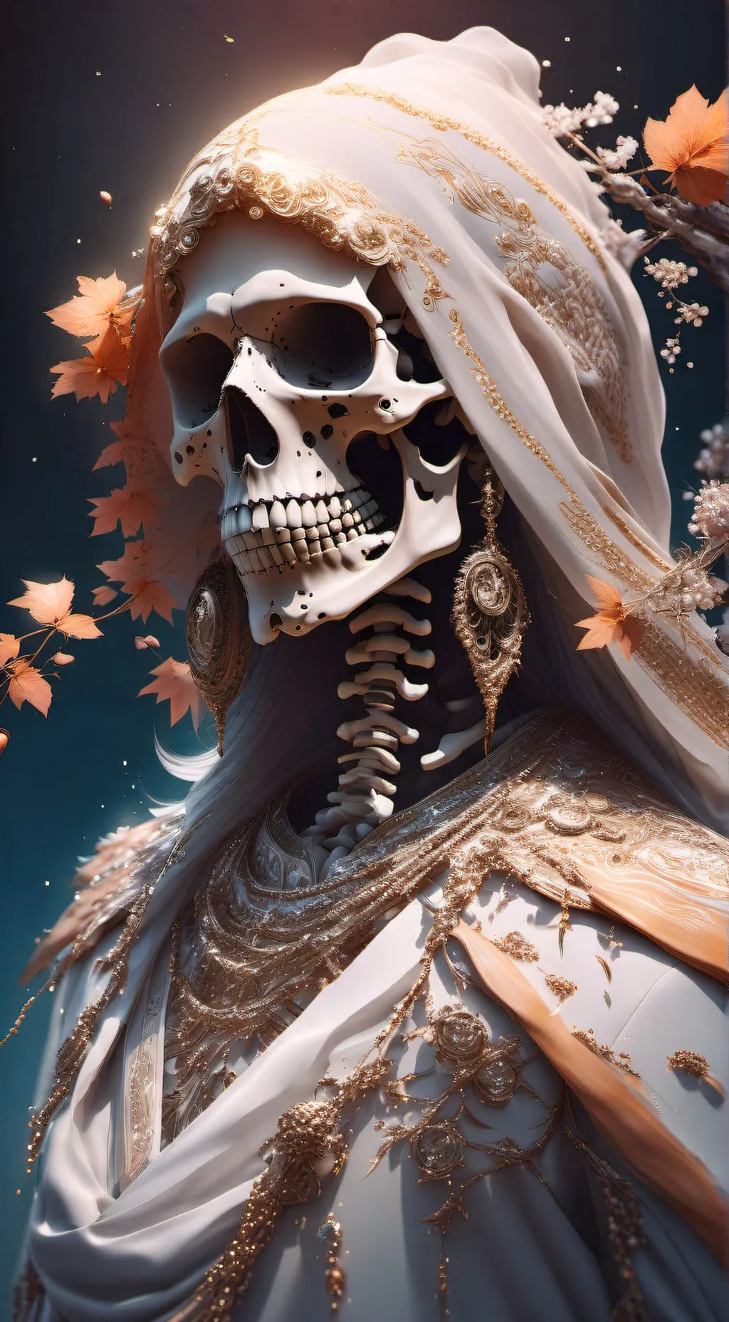 ai character: Skeleton Creek background