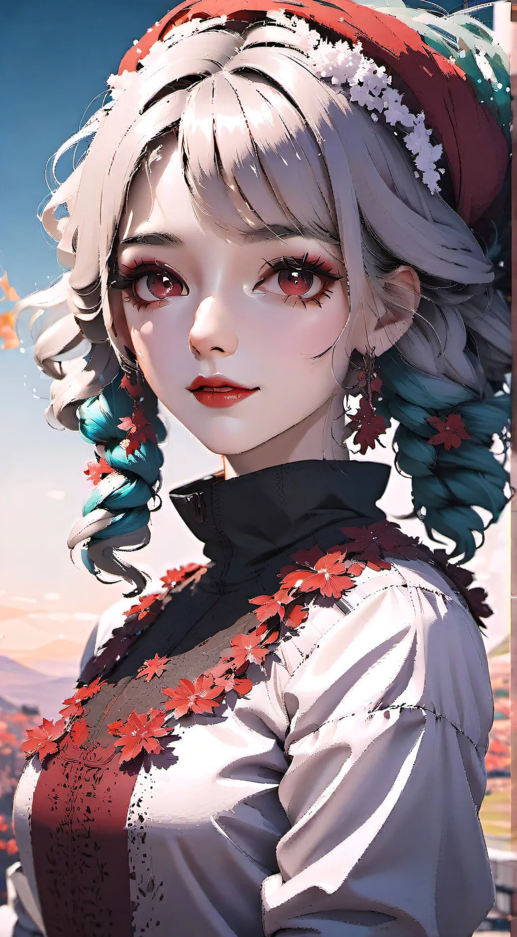 ai character: Valeryn  Sofía A. background