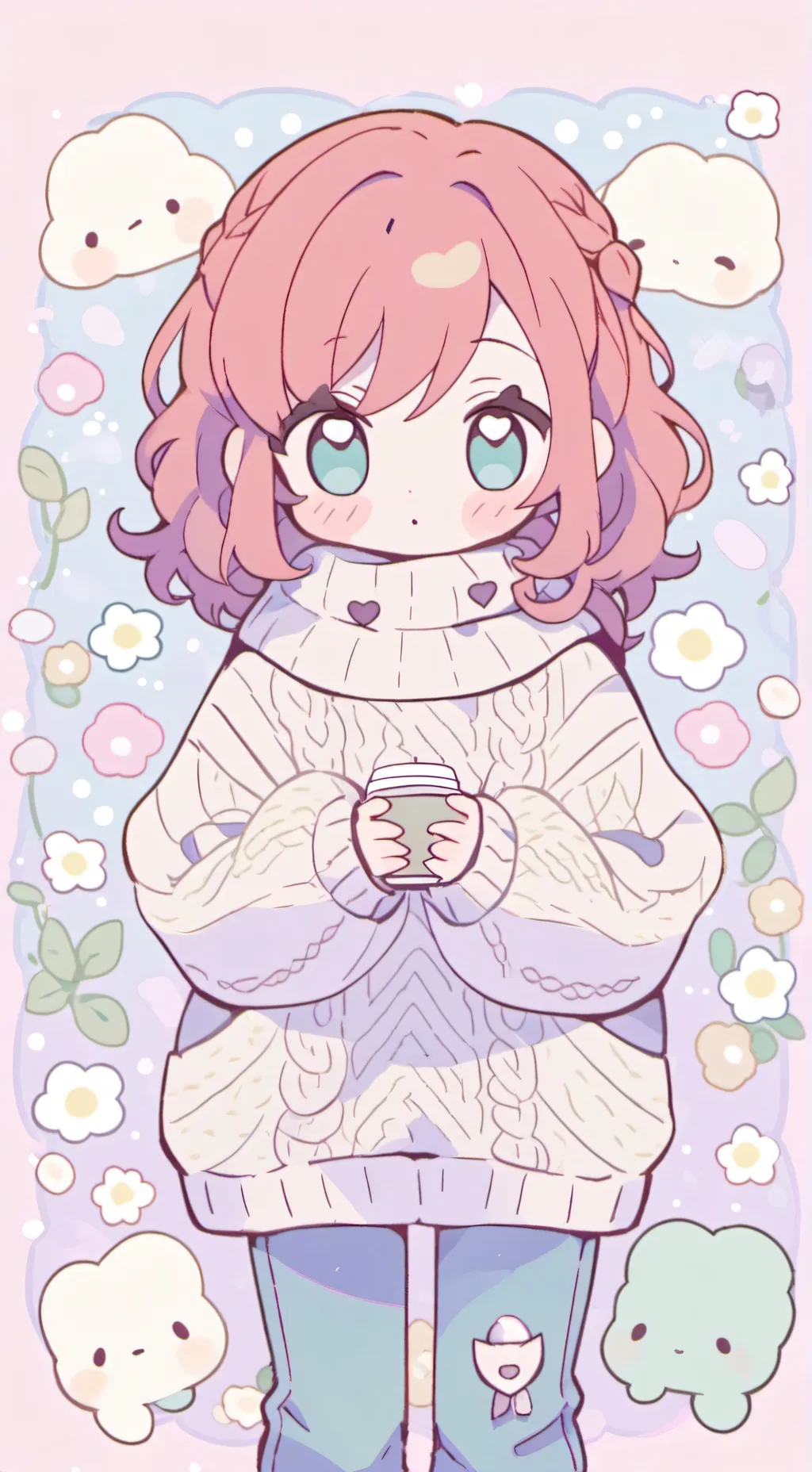 ai character: Cat background