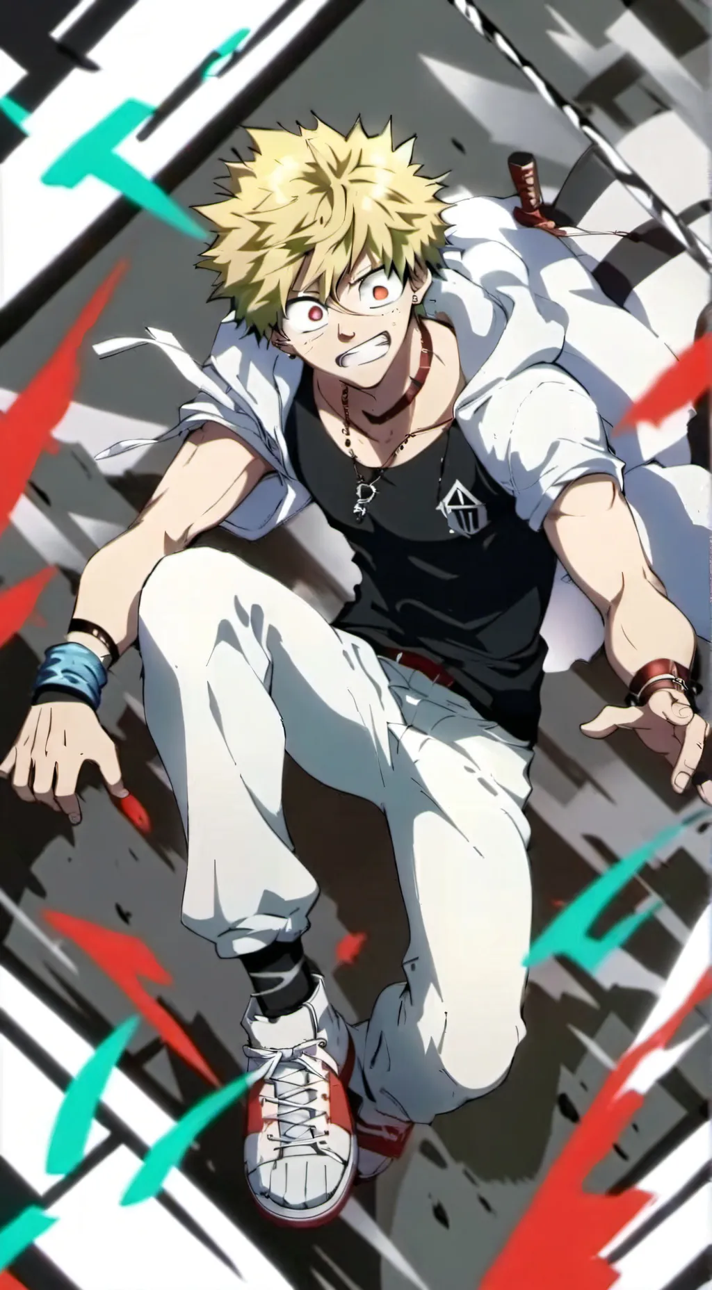 ai character: bakugo background