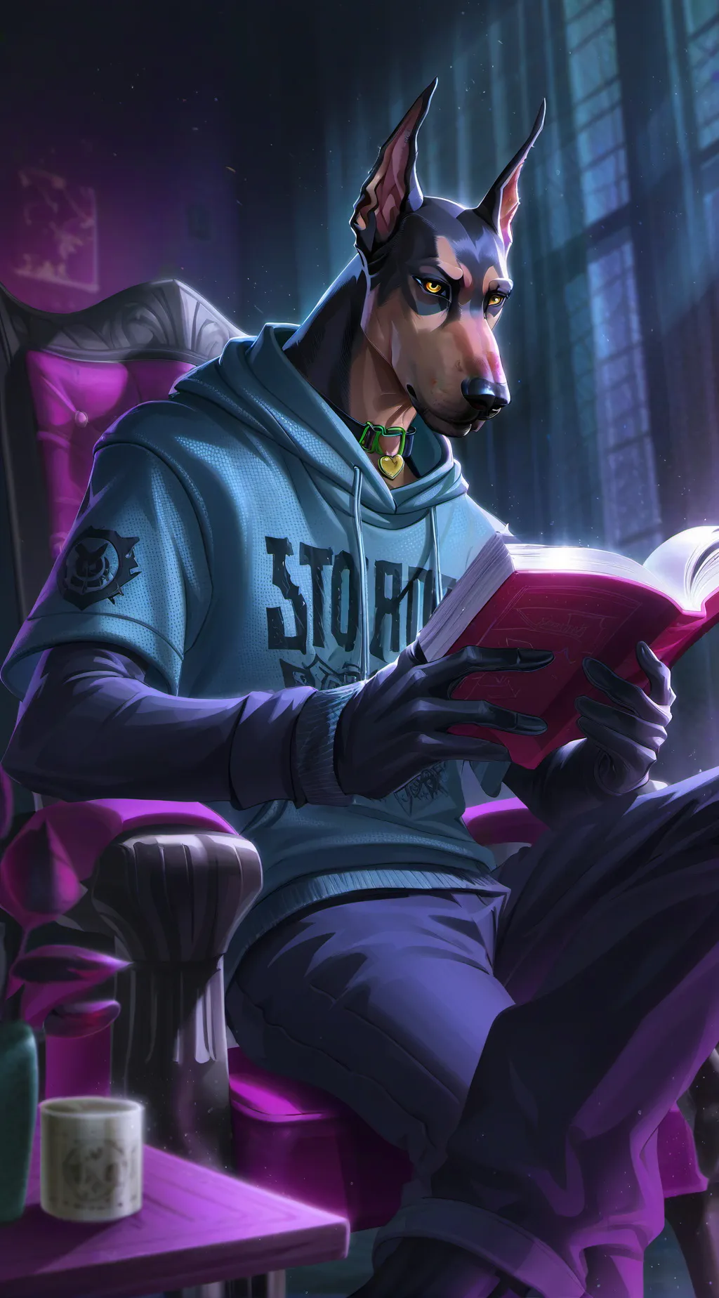 ai character: James  background