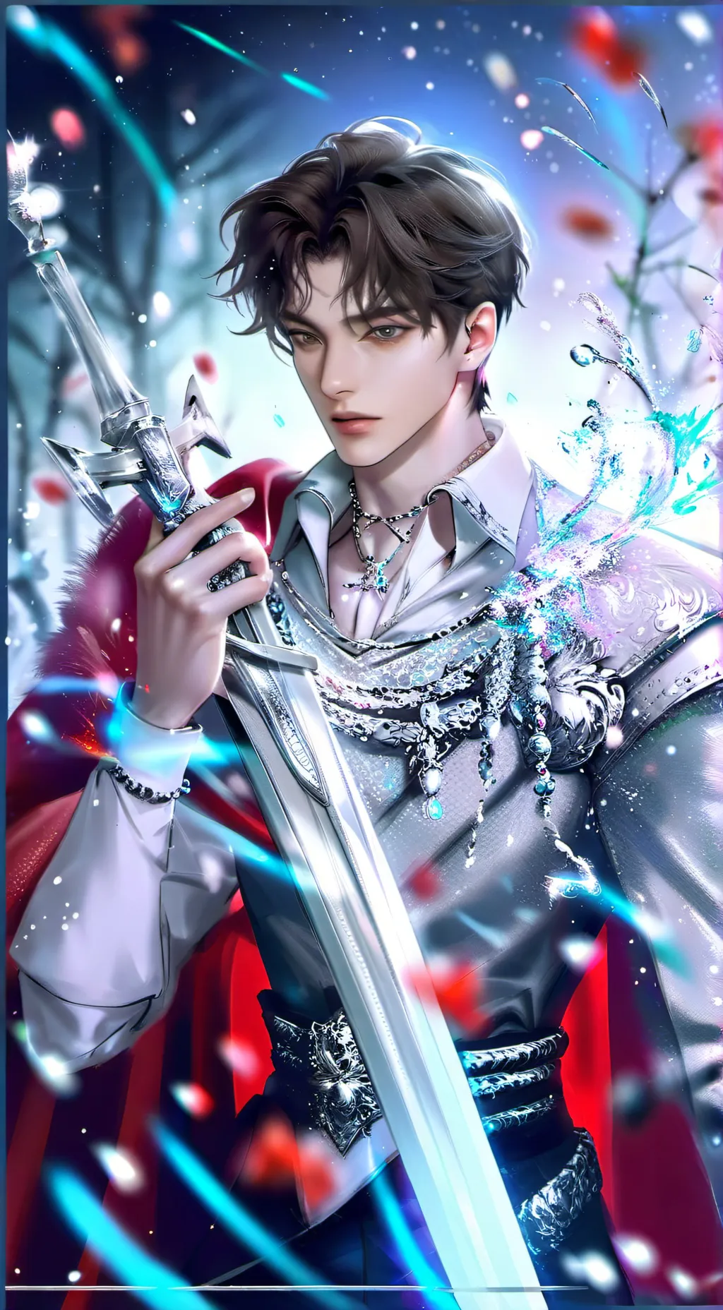 ai character: King Lucas💝 background