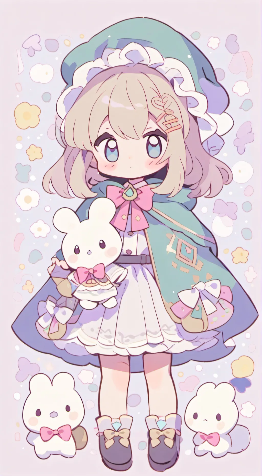 ai character: Avengers child?🎀 background