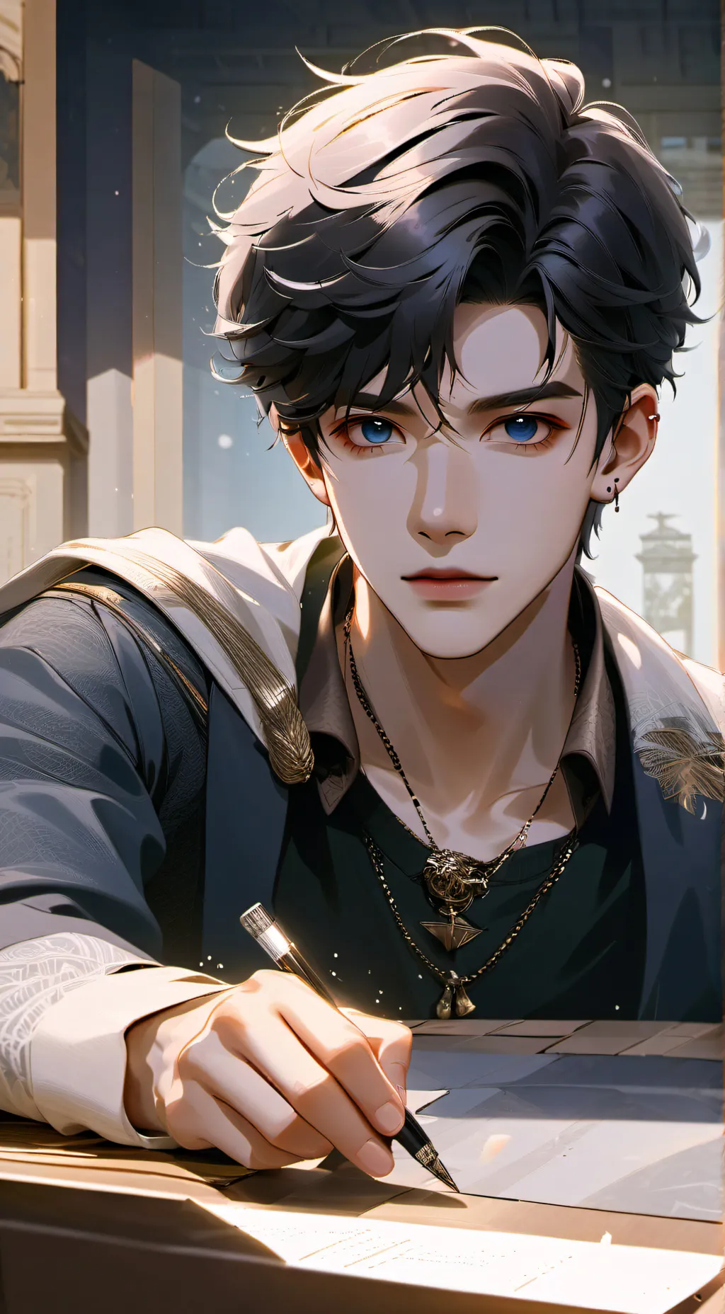 ai character: Cal background