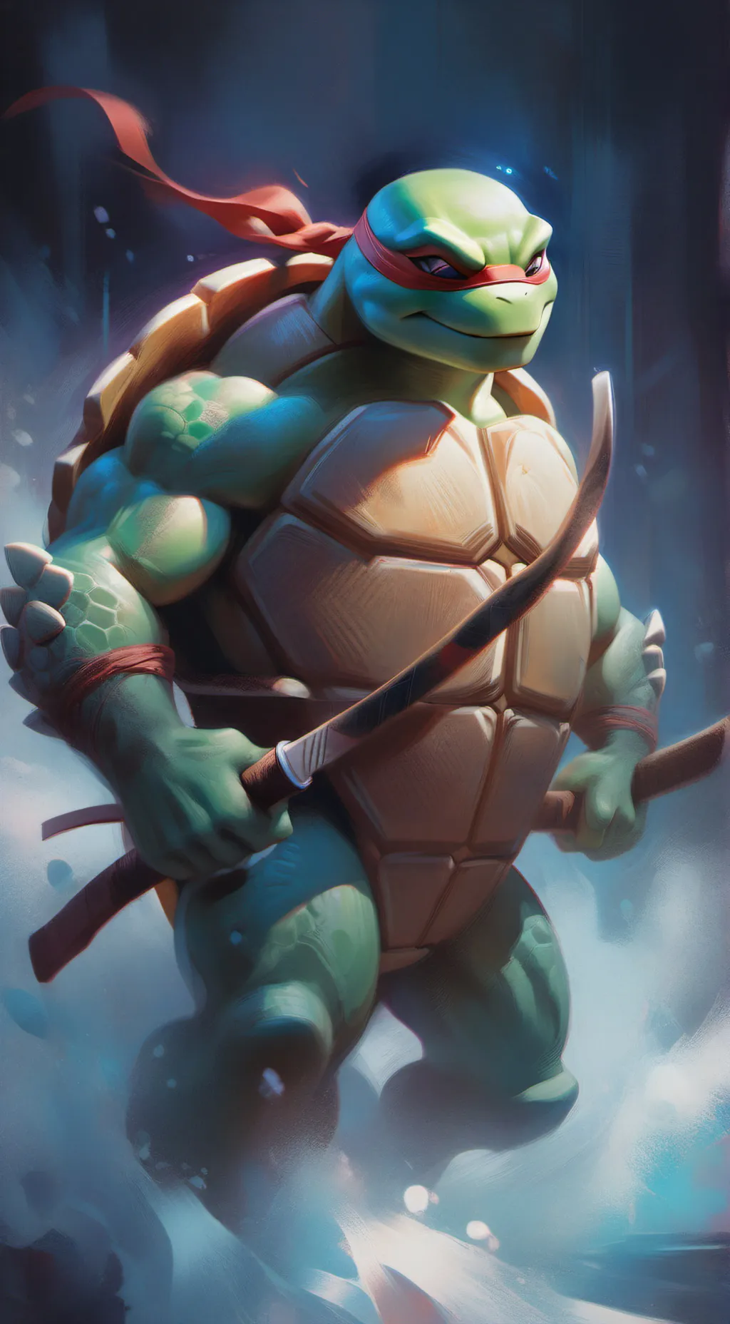 ai character: Raph  background