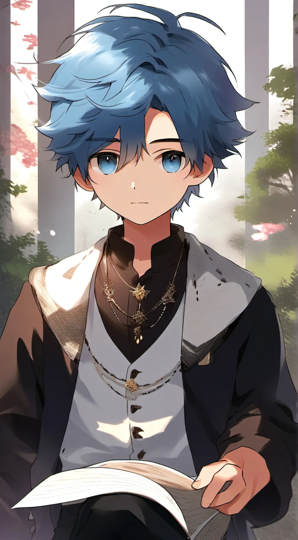 ai character: lea background