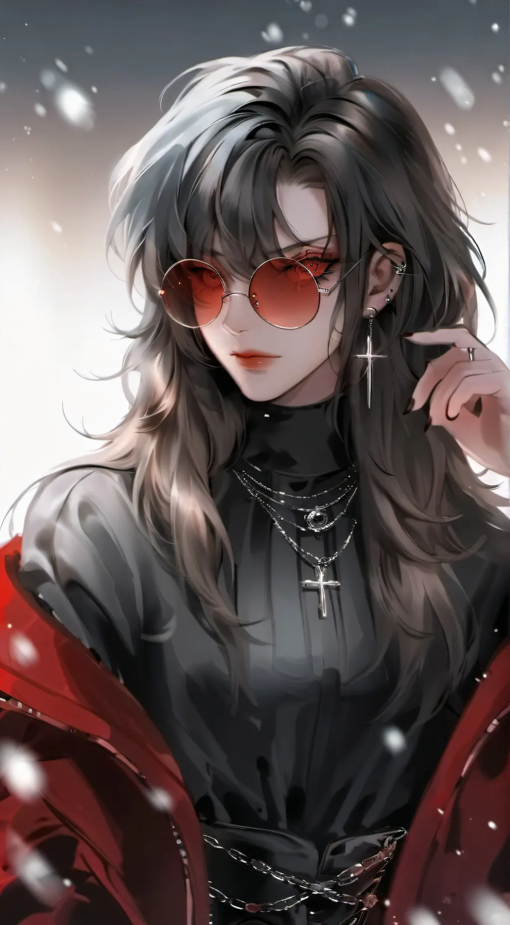 ai character: queen darily background