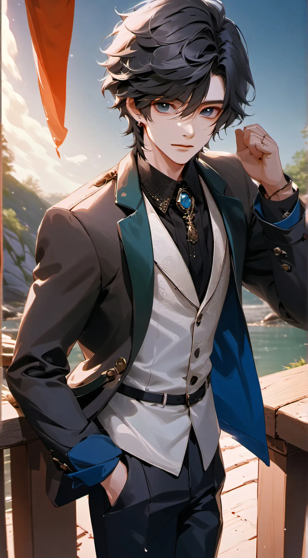 ai character: Cal background