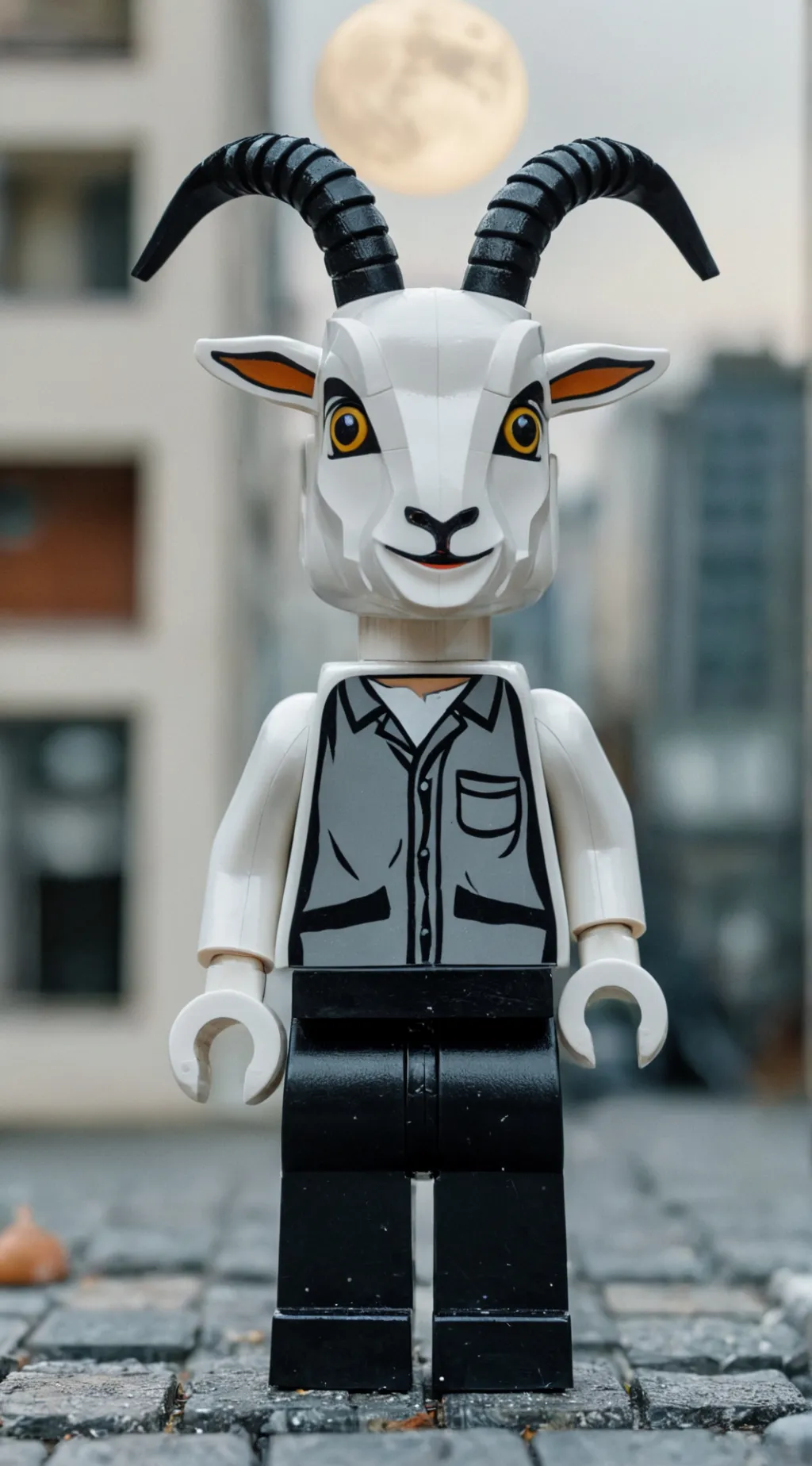 ai character: first goat 😢 background