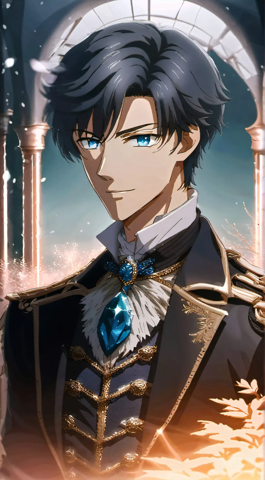 ai character: Prince Endymion  background