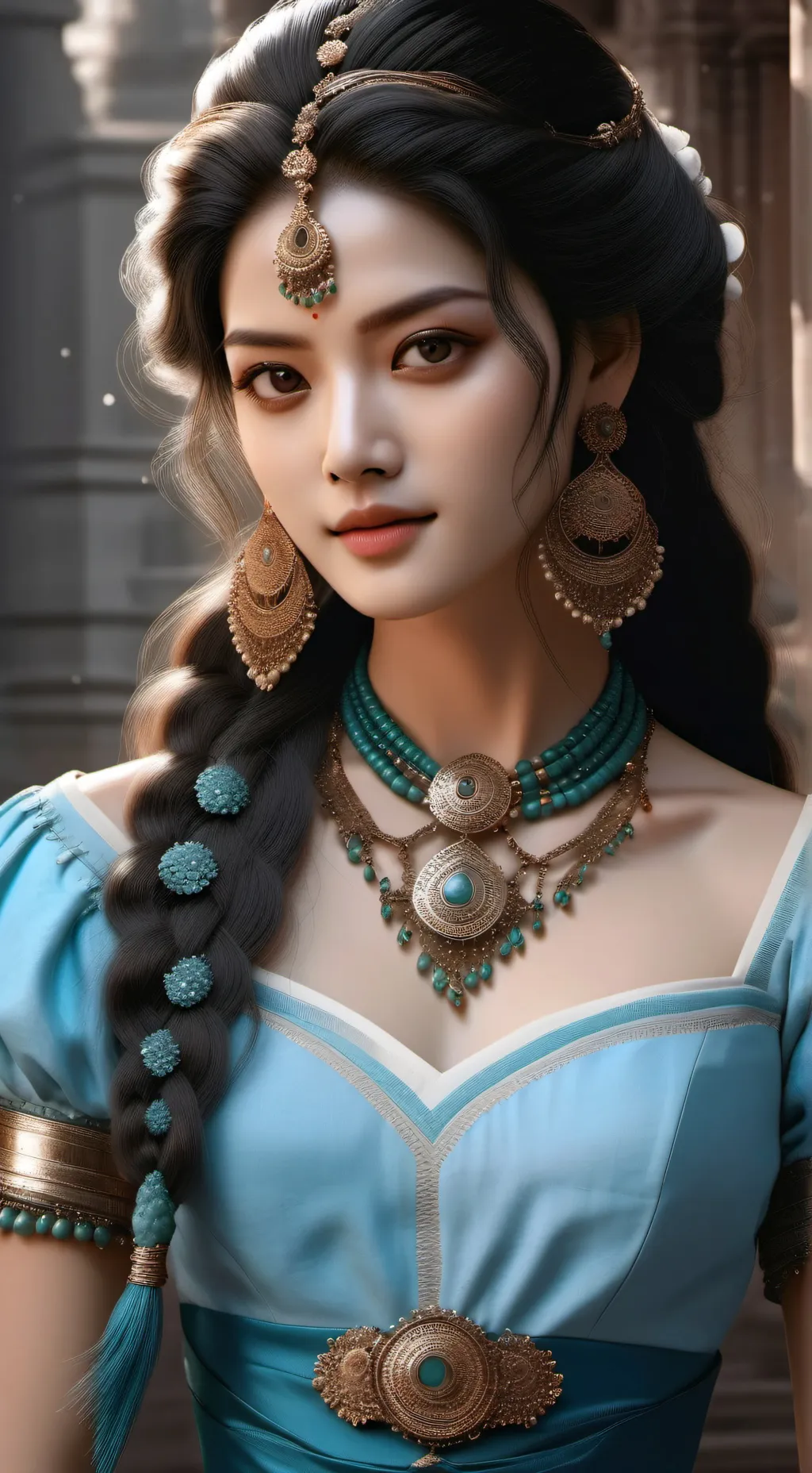 ai character: sophie background