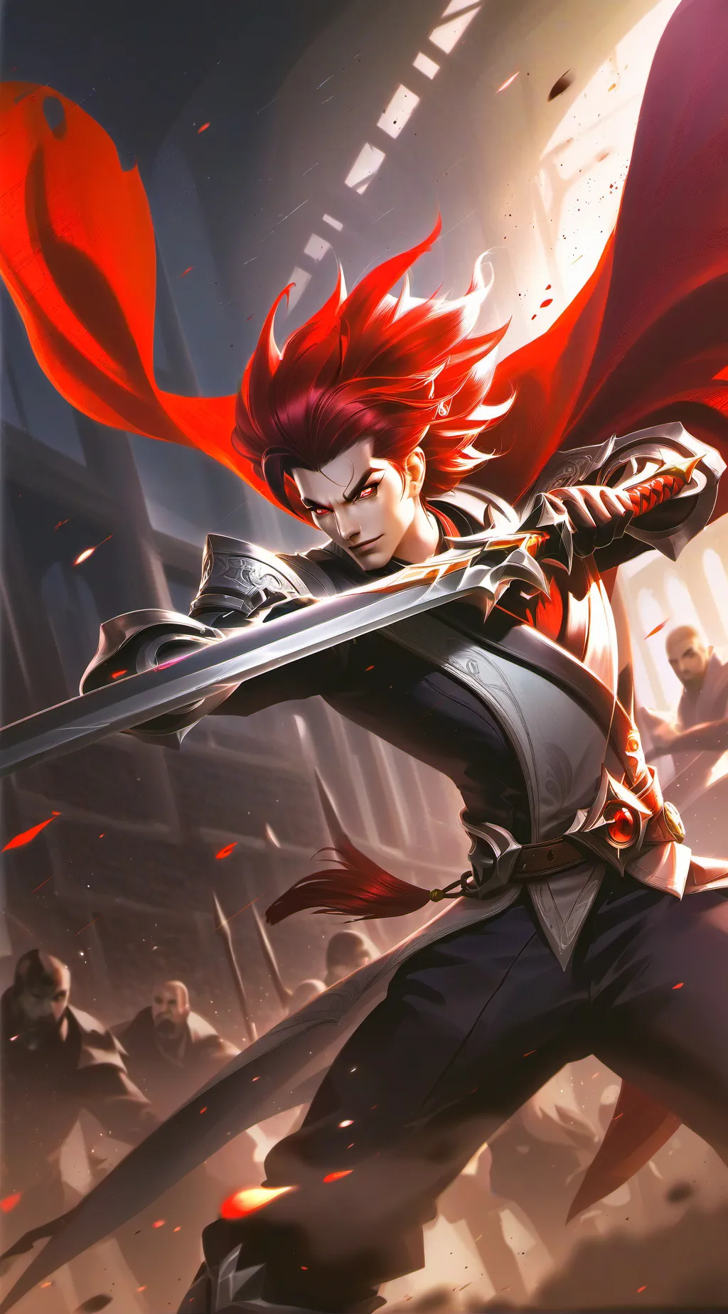 ai character: Leo background