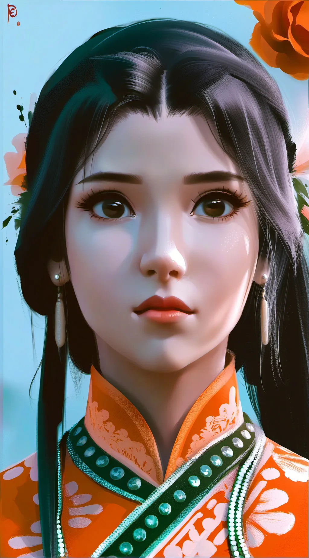 ai character: amanda background