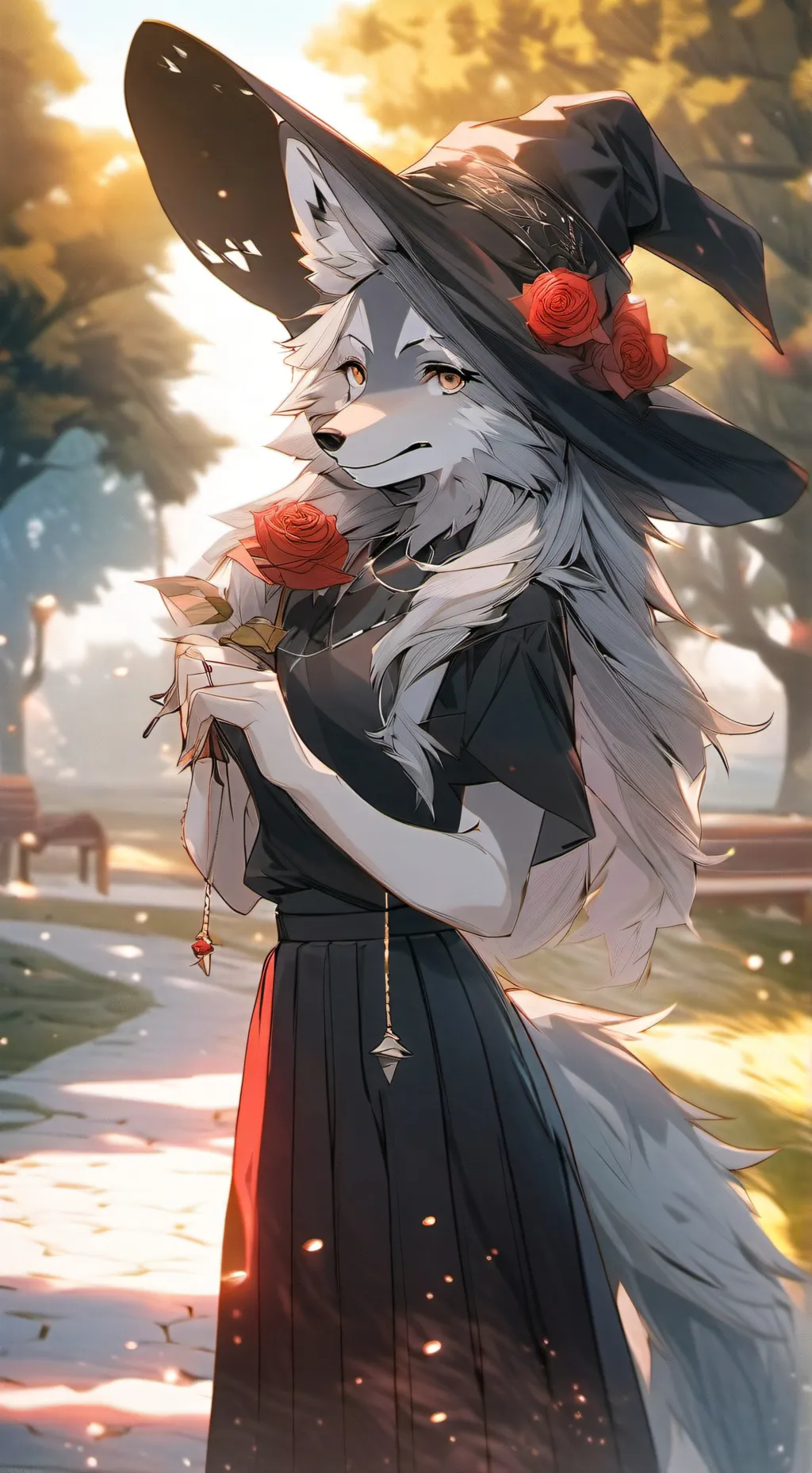 ai character: Crystal background