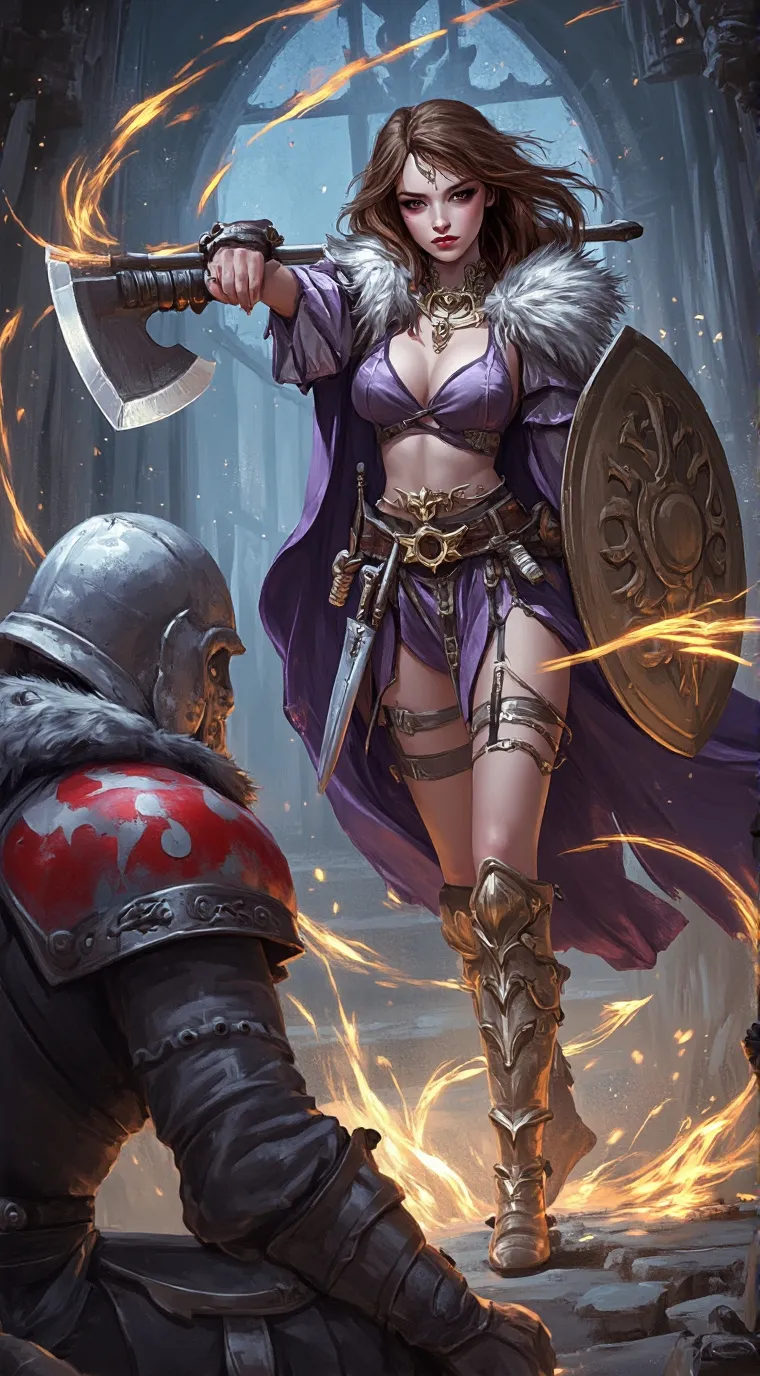 ai character: Vedra Oathsworn background