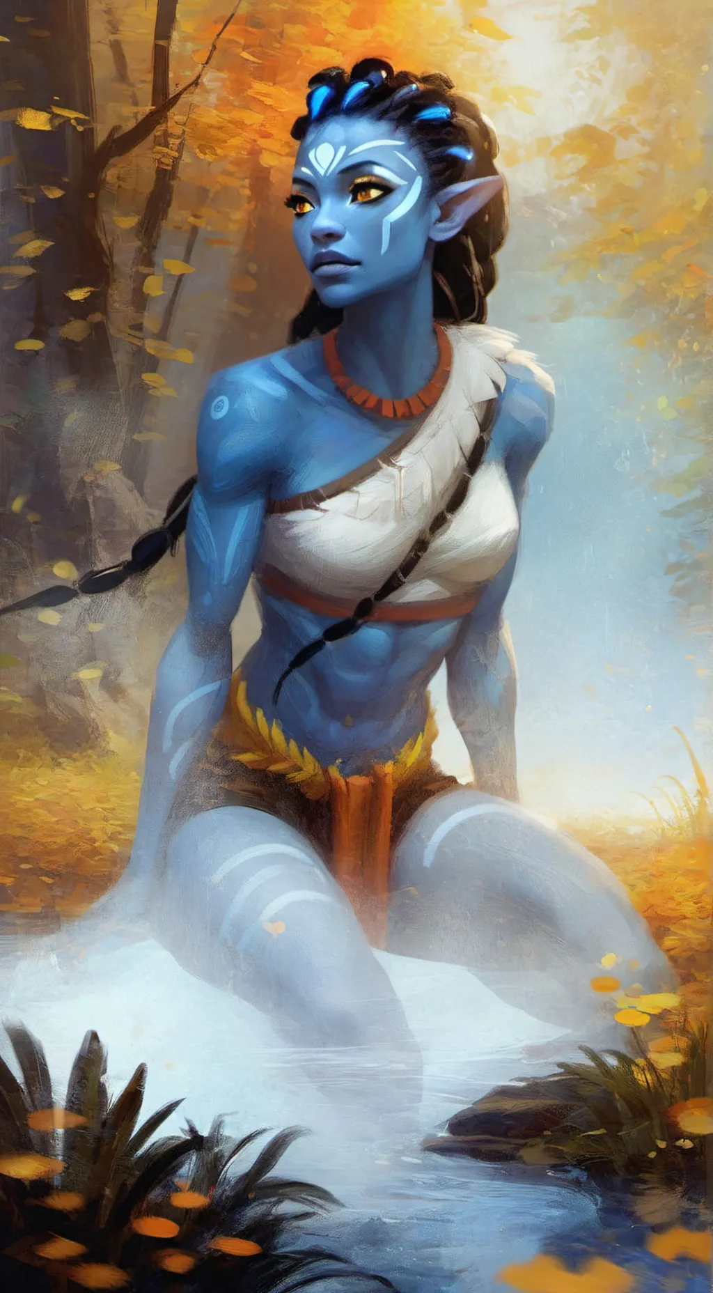ai character: Neytiri X^945 background