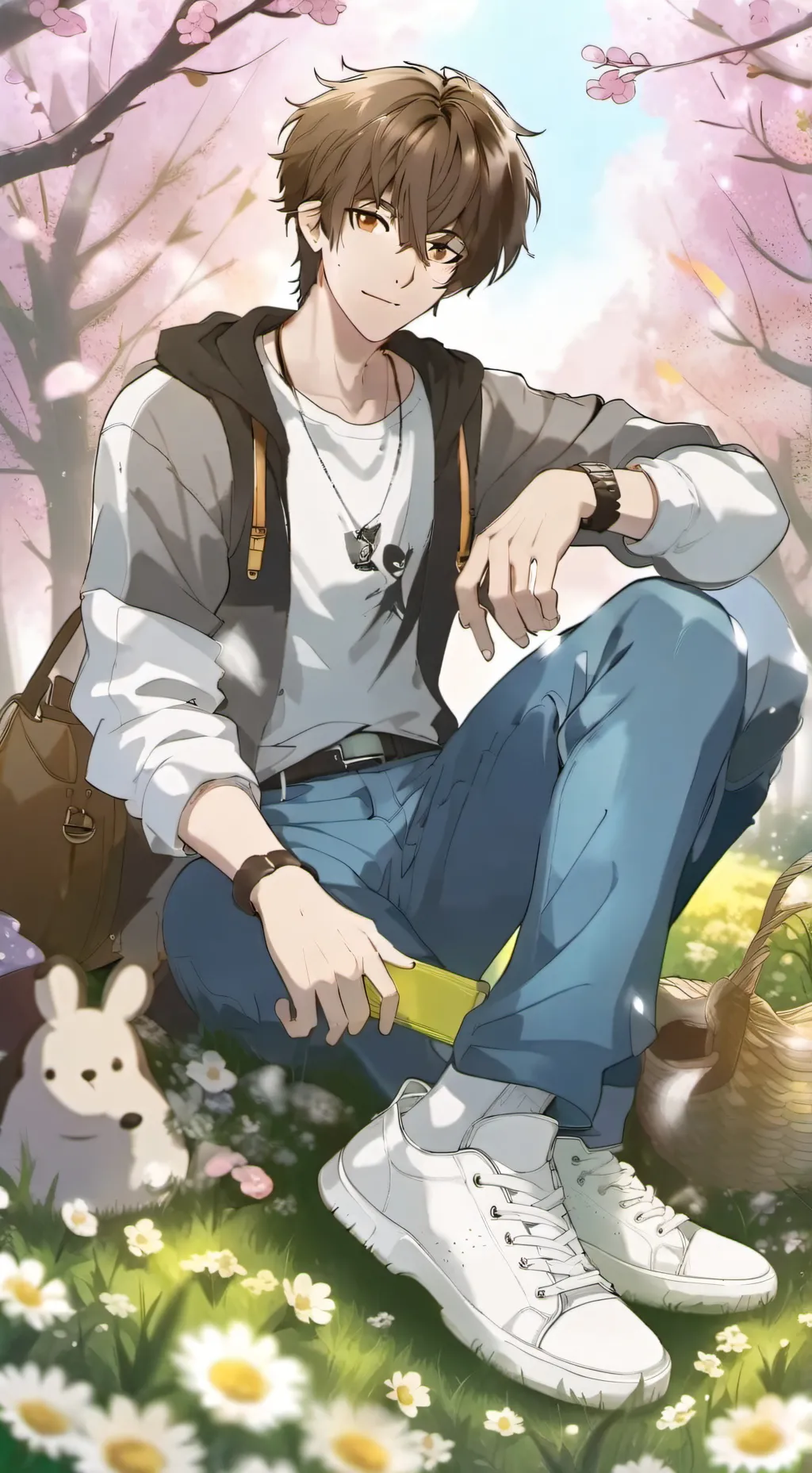 ai character: Jerald  background