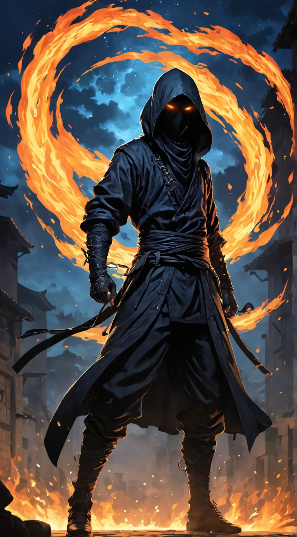 ai character: Ryuu background