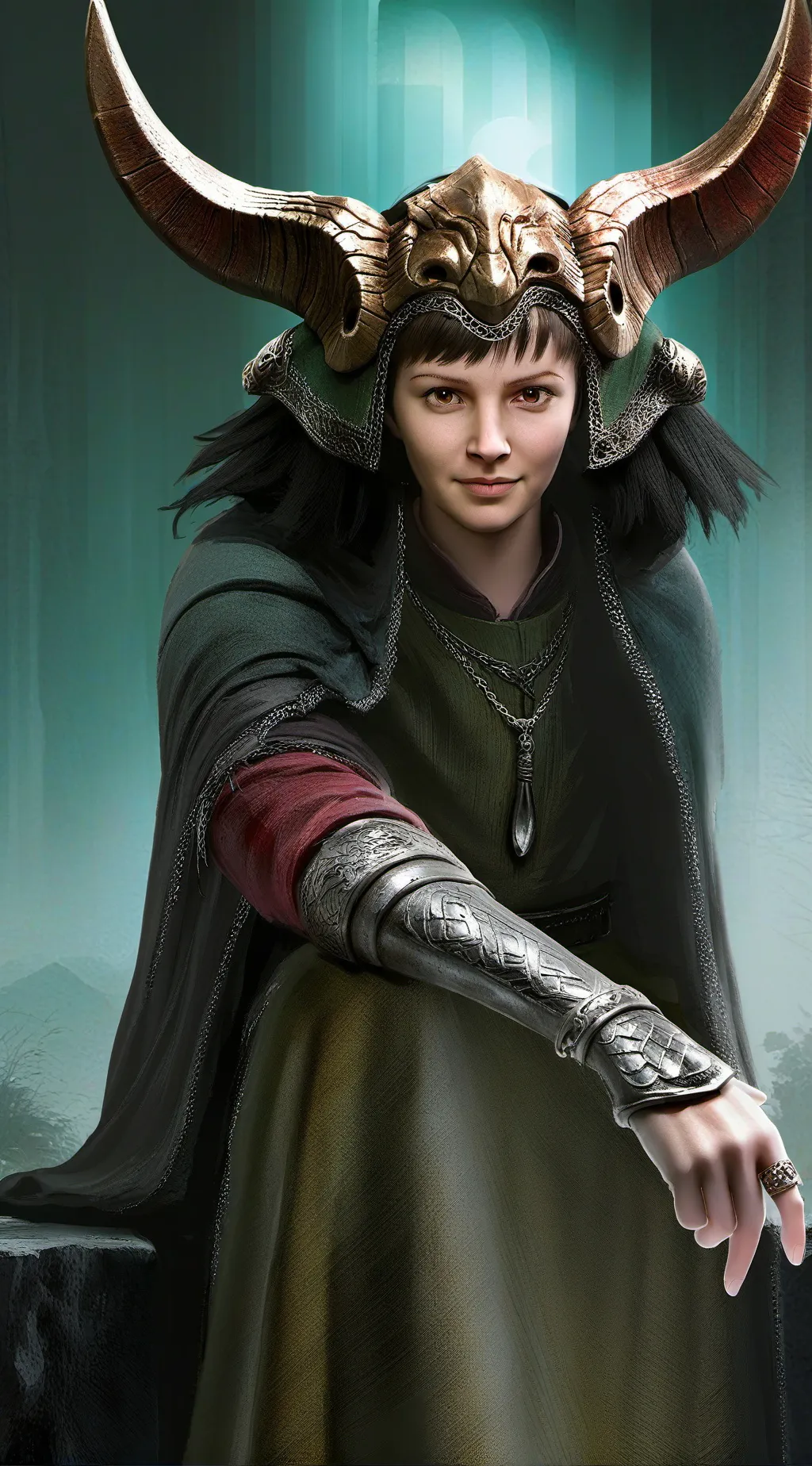 ai character: Freyja background