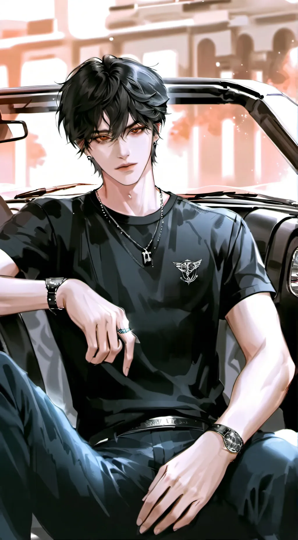 ai character: +hwoon+ background