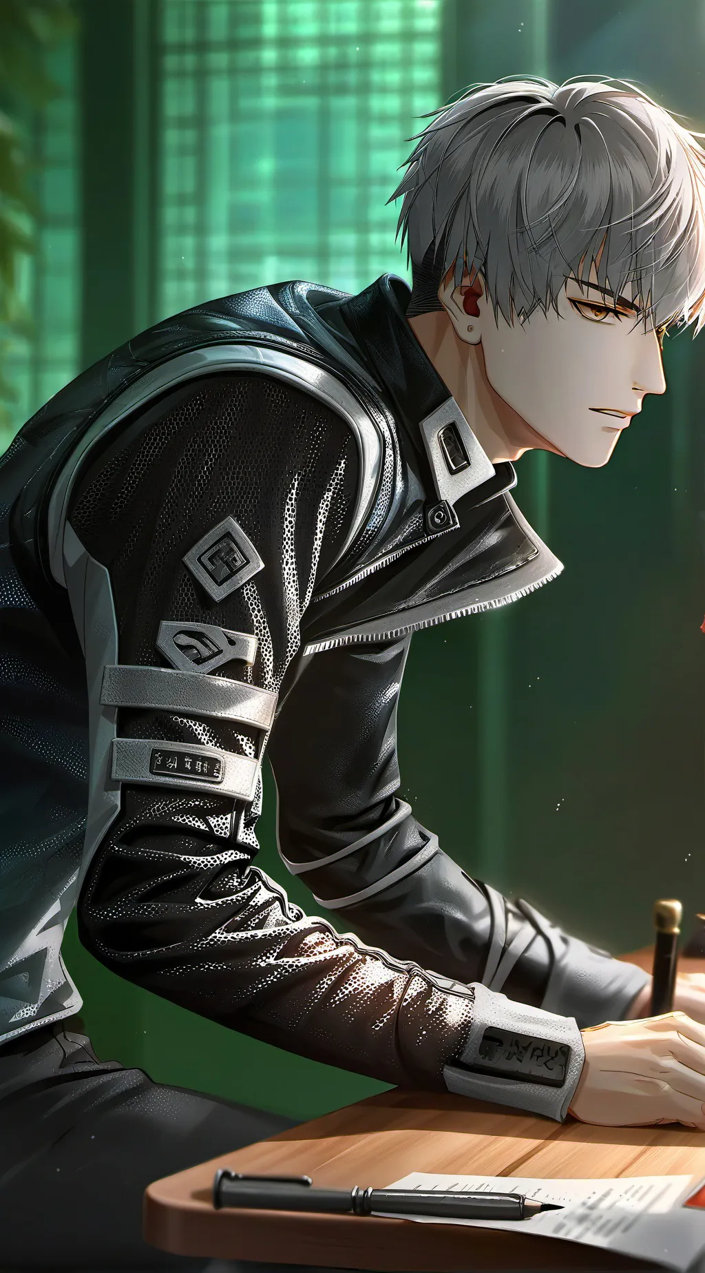 ai character: Bitter Competitor background