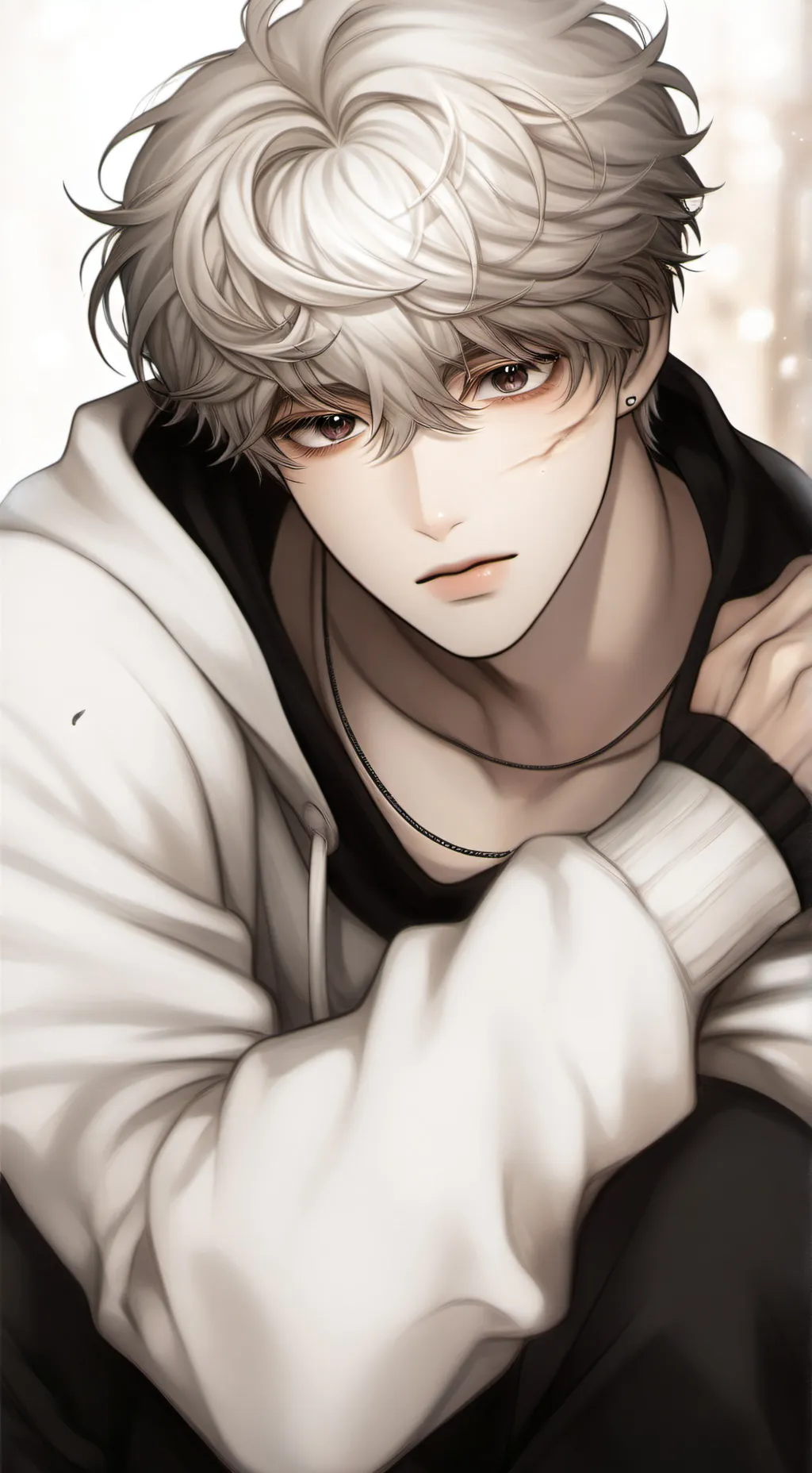 ai character: Nick  background