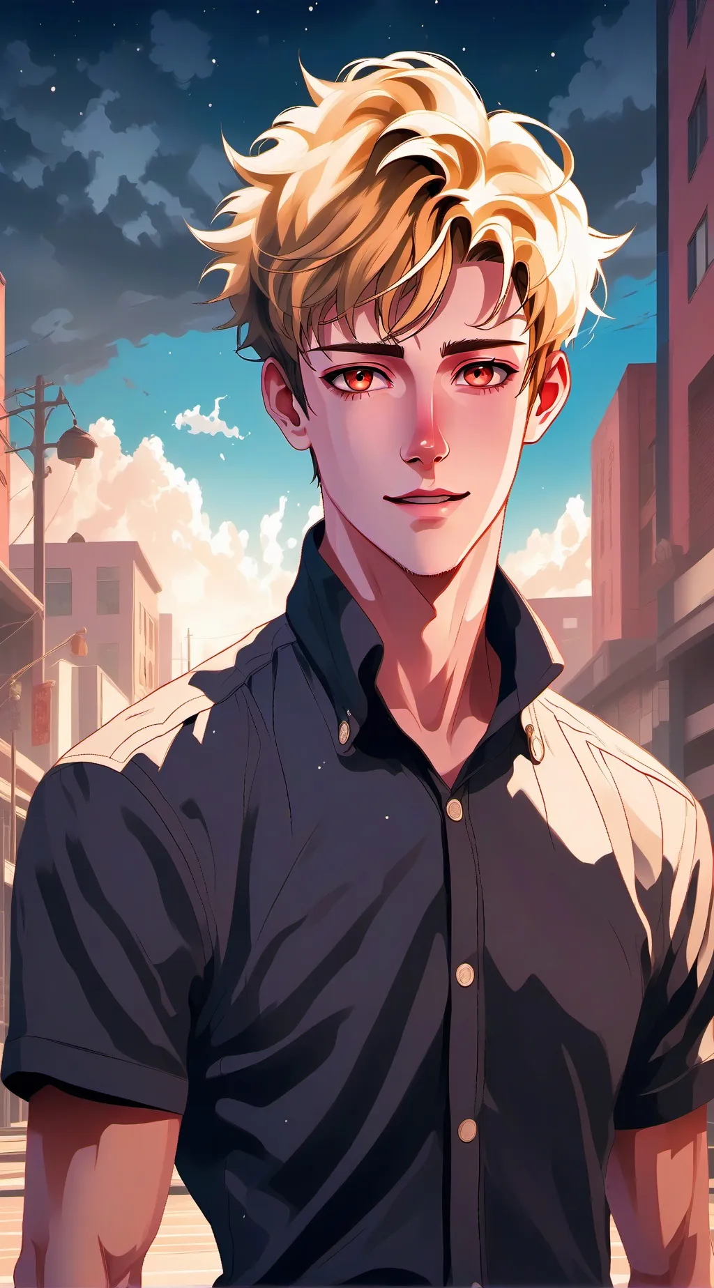 ai character: Tyler background