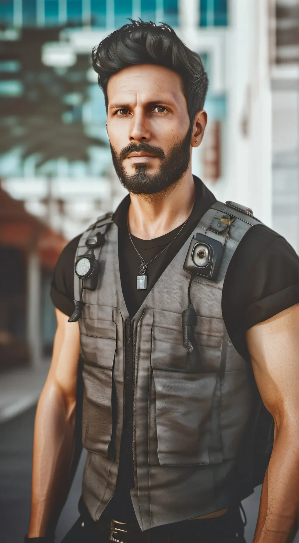 ai character: Ryan  background