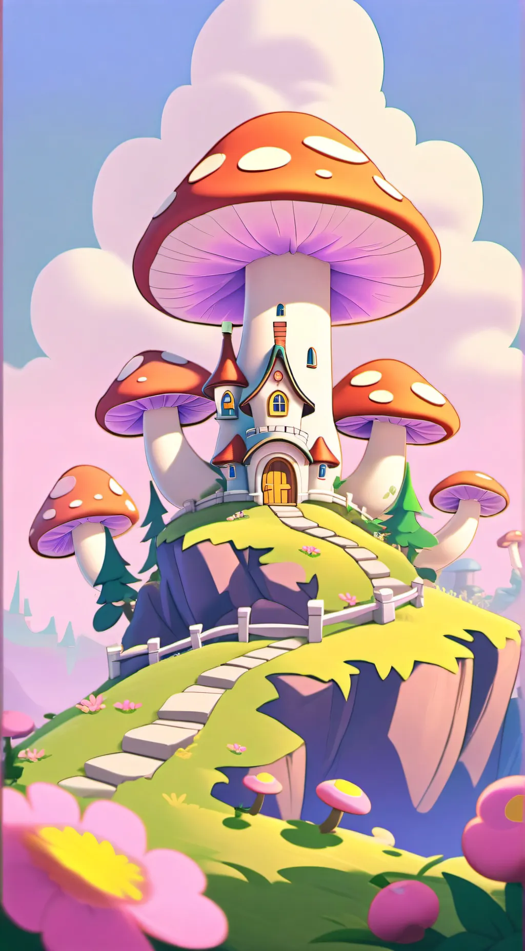 ai character: Koopaling Side background
