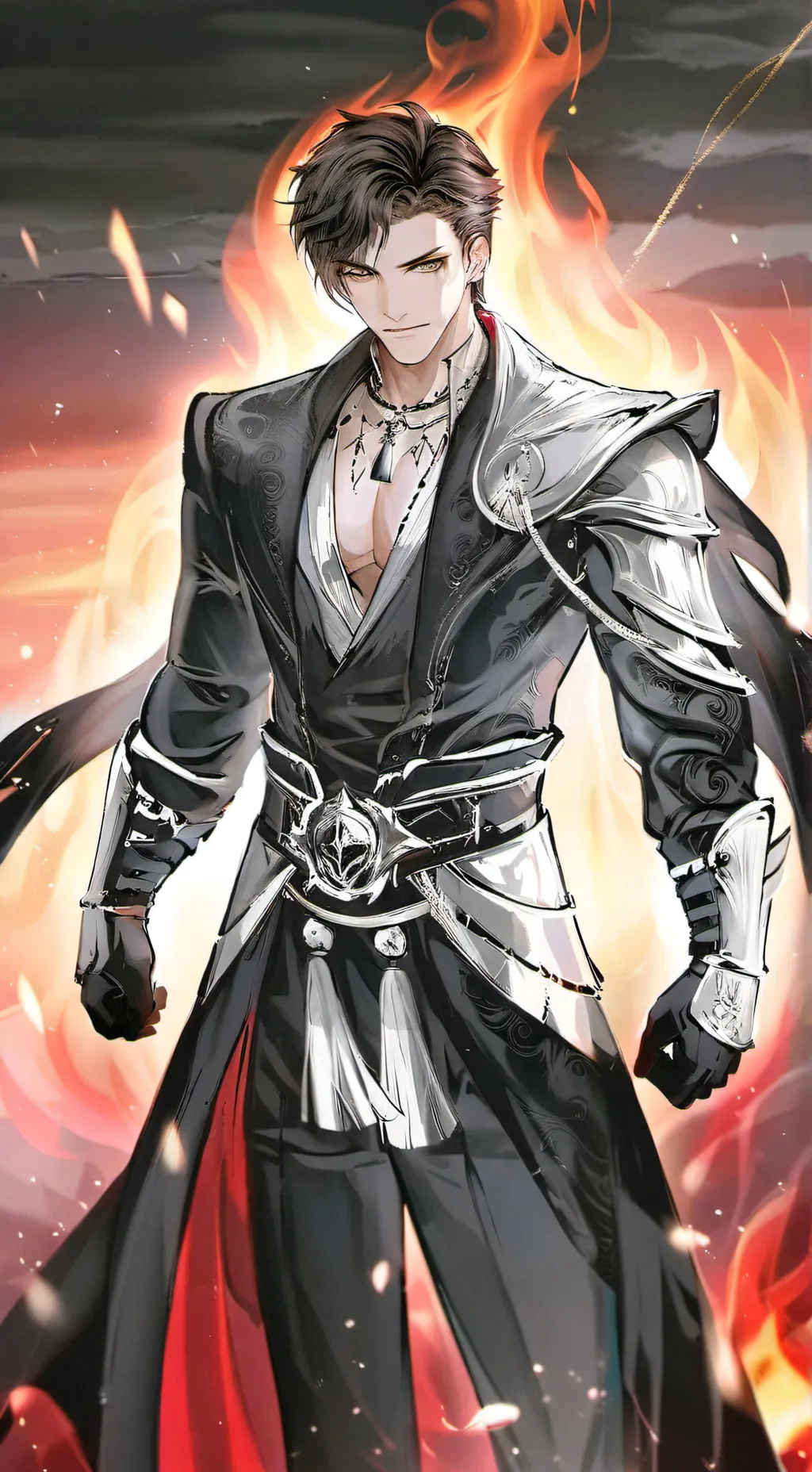 ai character: Kaji background