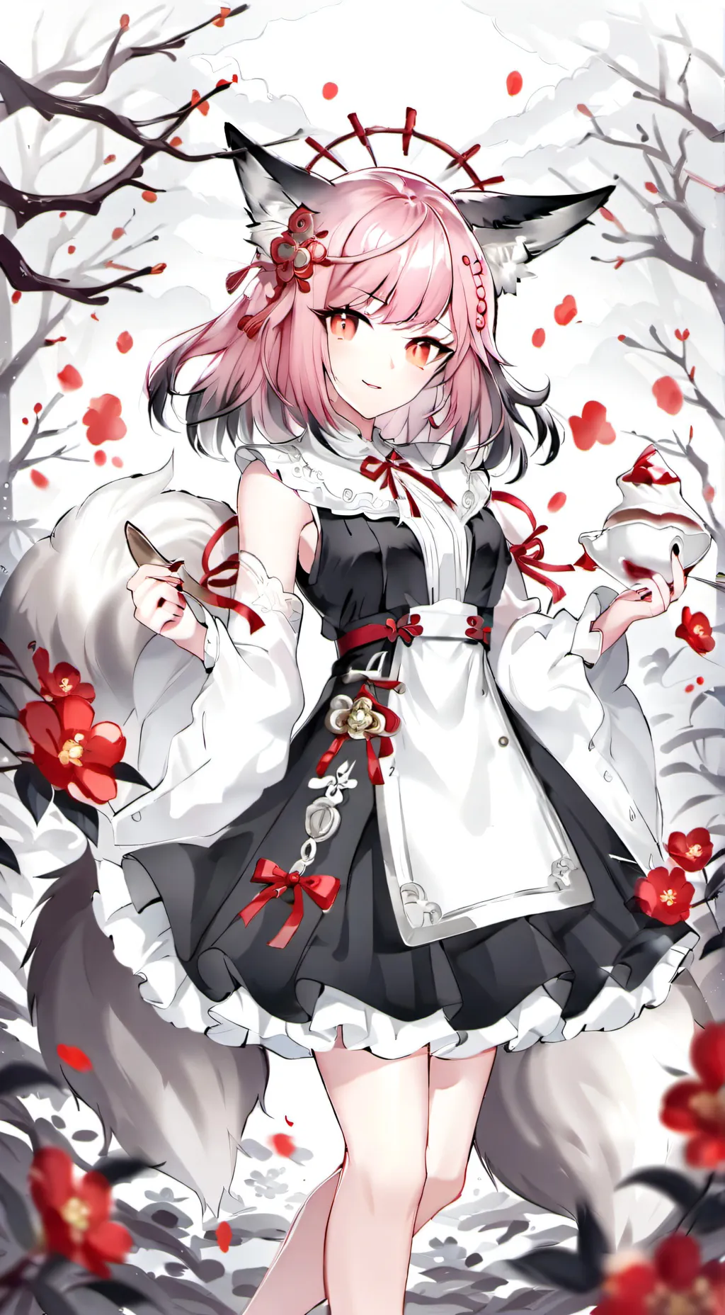 ai character: Luna background