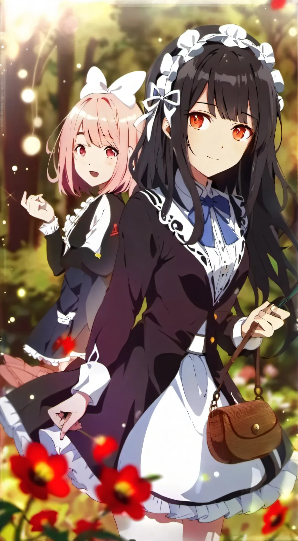 ai character: Sanita & Yova background