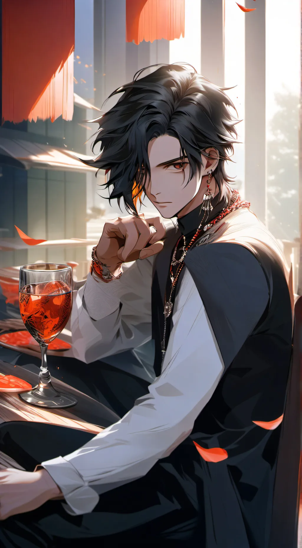 ai character: MATYÁŠ  background