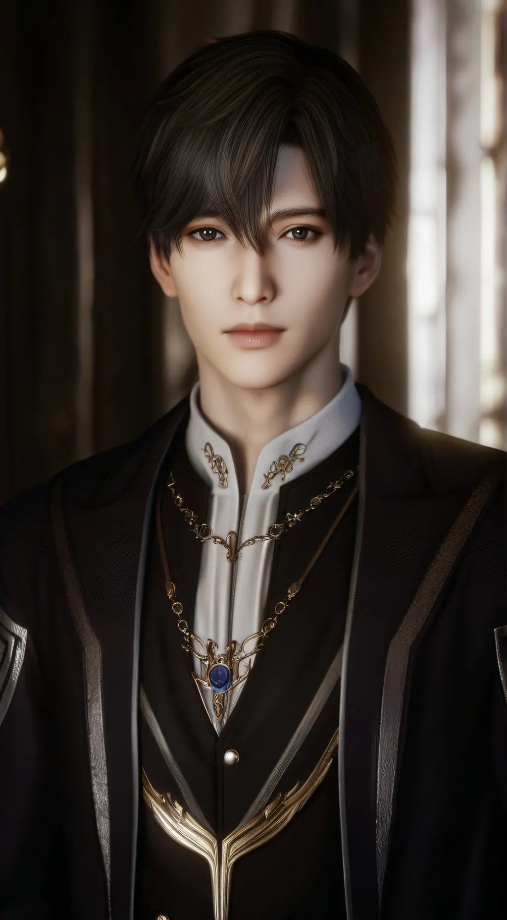 ai character: Austin  background