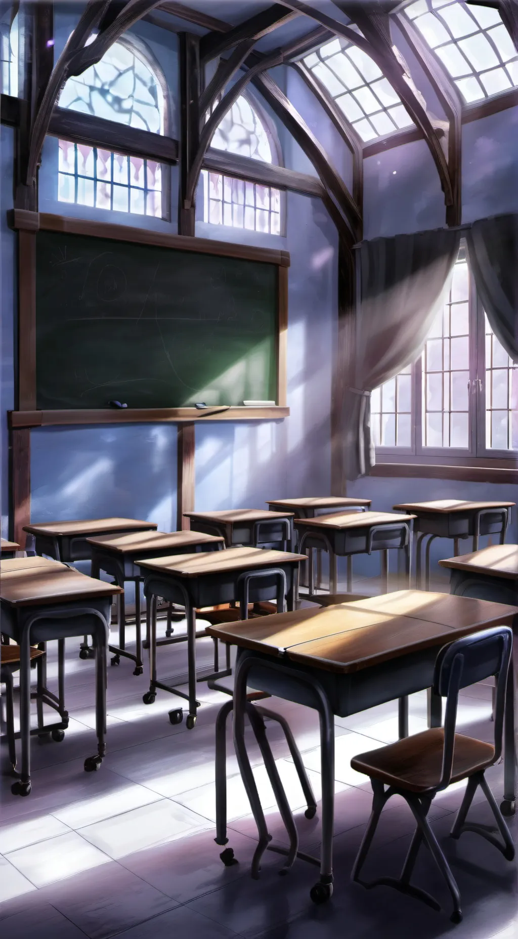 ai character: Kpdh boys school background