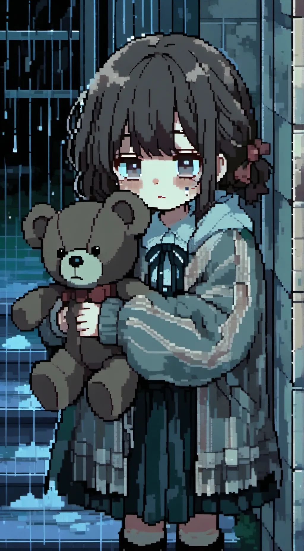 ai character: Ellie  background