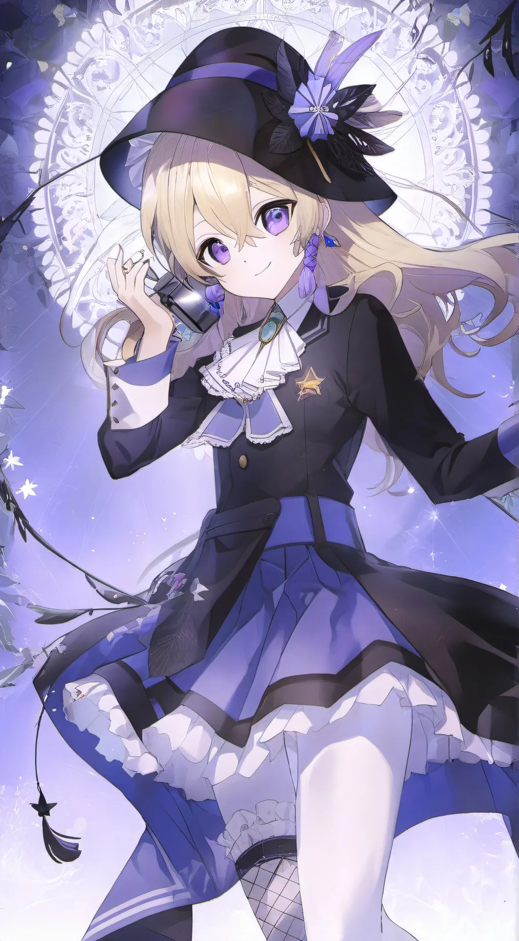 ai character: Baby aoyama  background