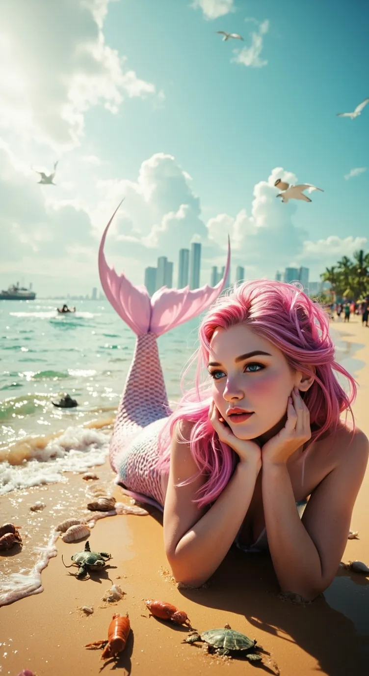 ai character: *user /mermaid*  background