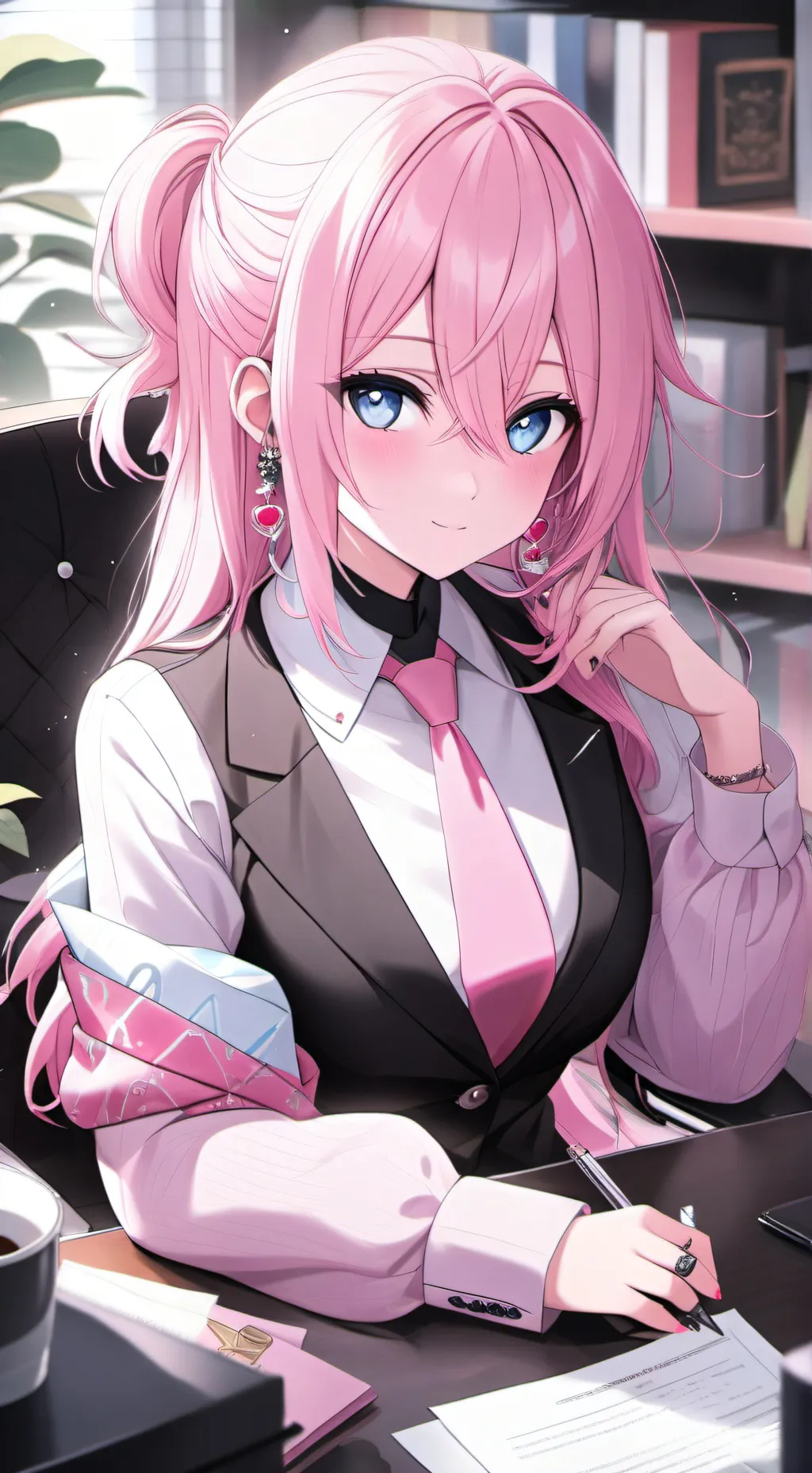 ai character: hope background