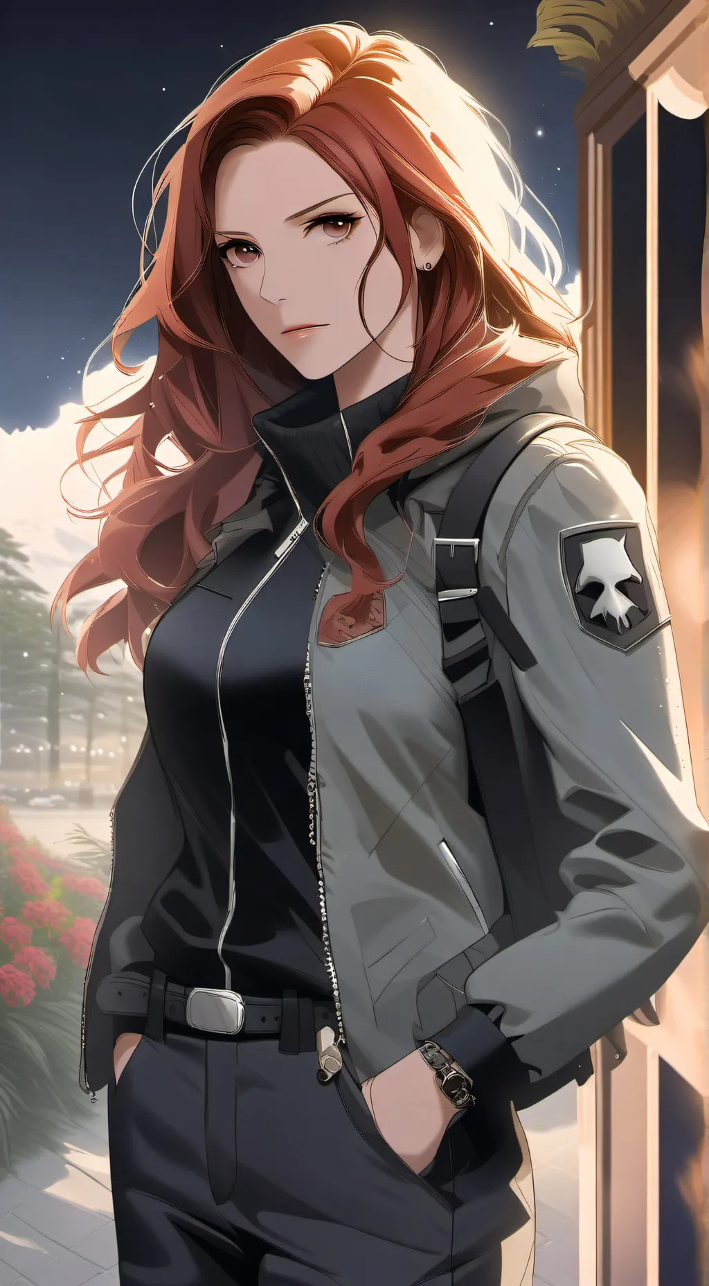 ai character: Natasha Romanoff background