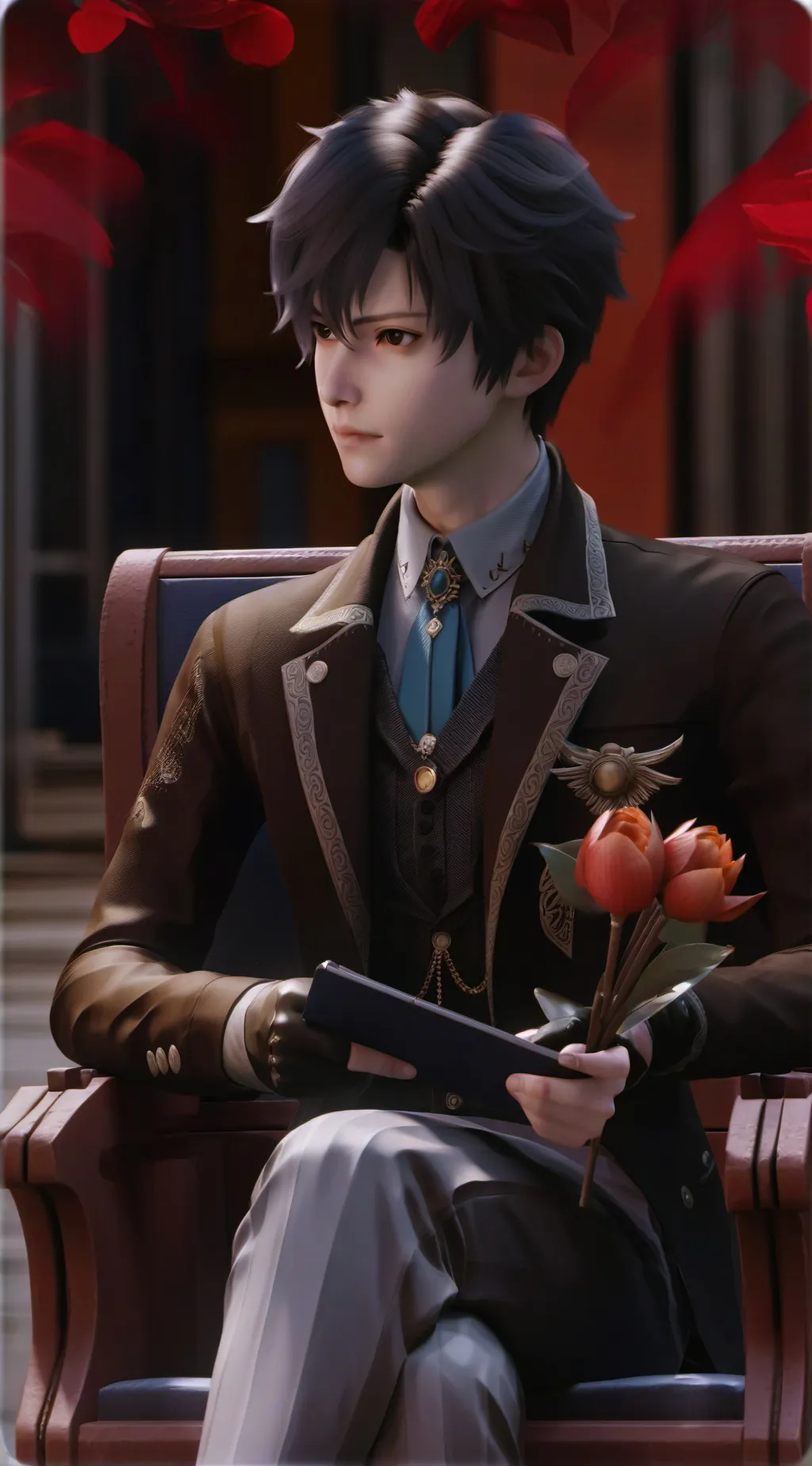 ai character: Ri-n background