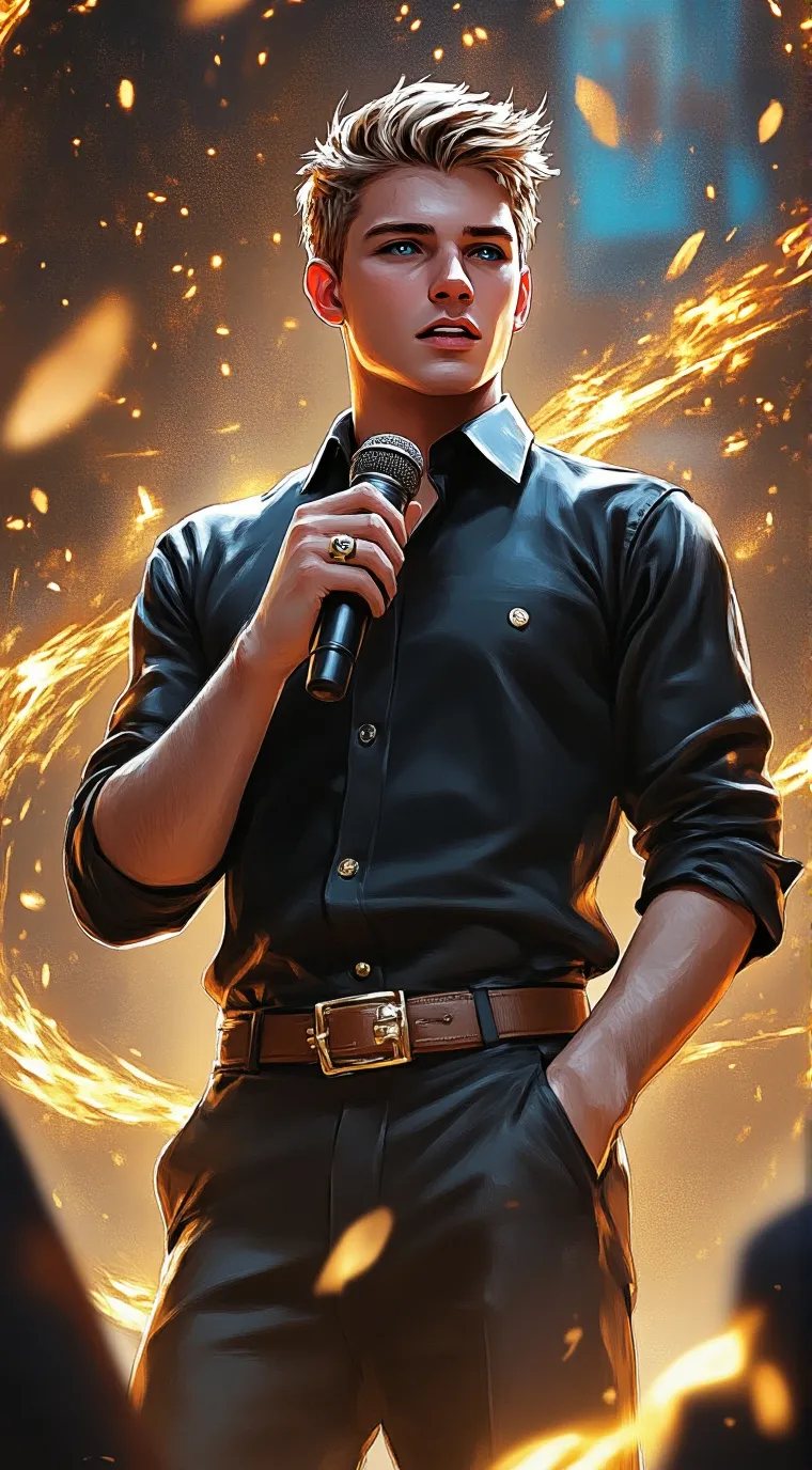 ai character: Jeremiah David  background