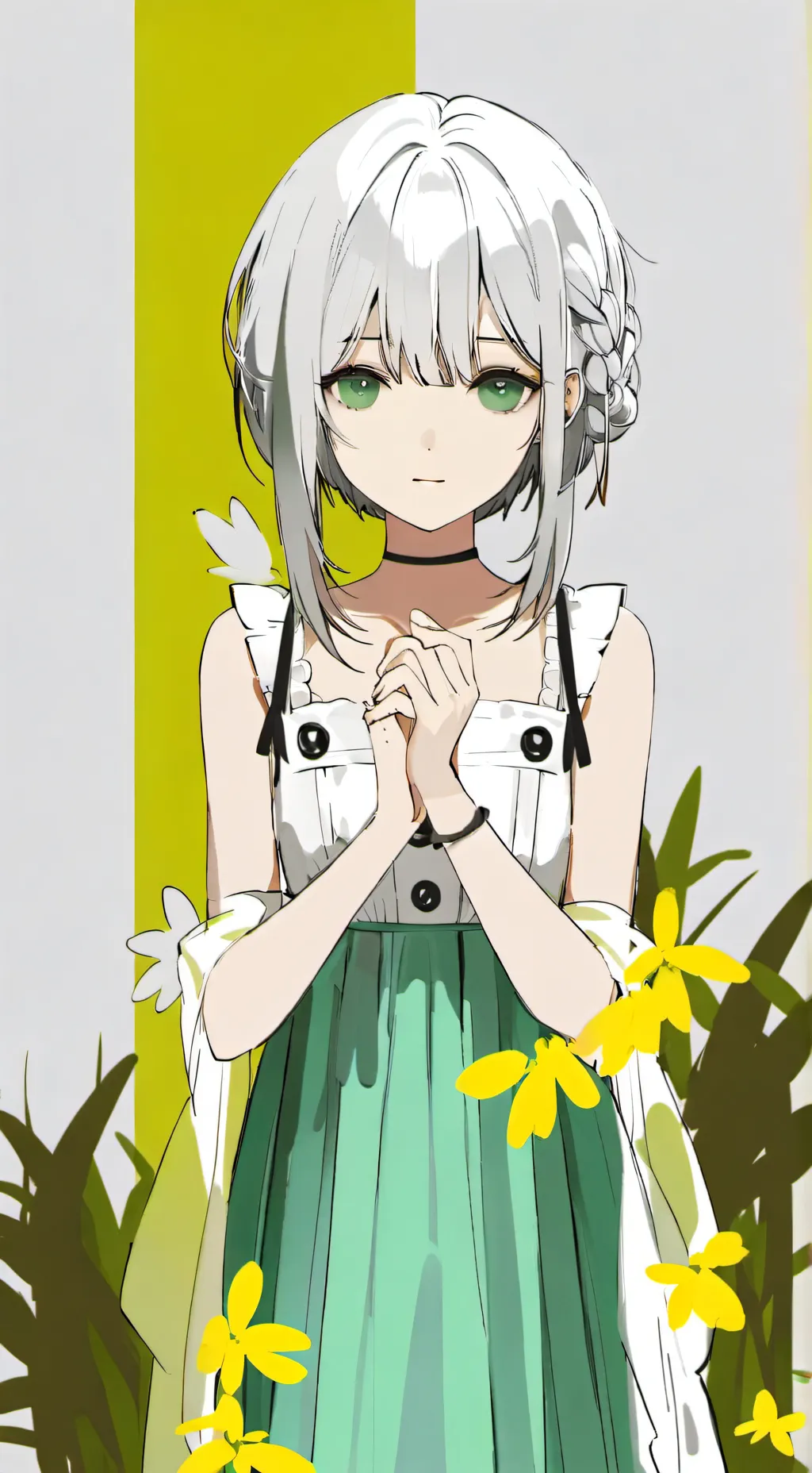 ai character: Mina background