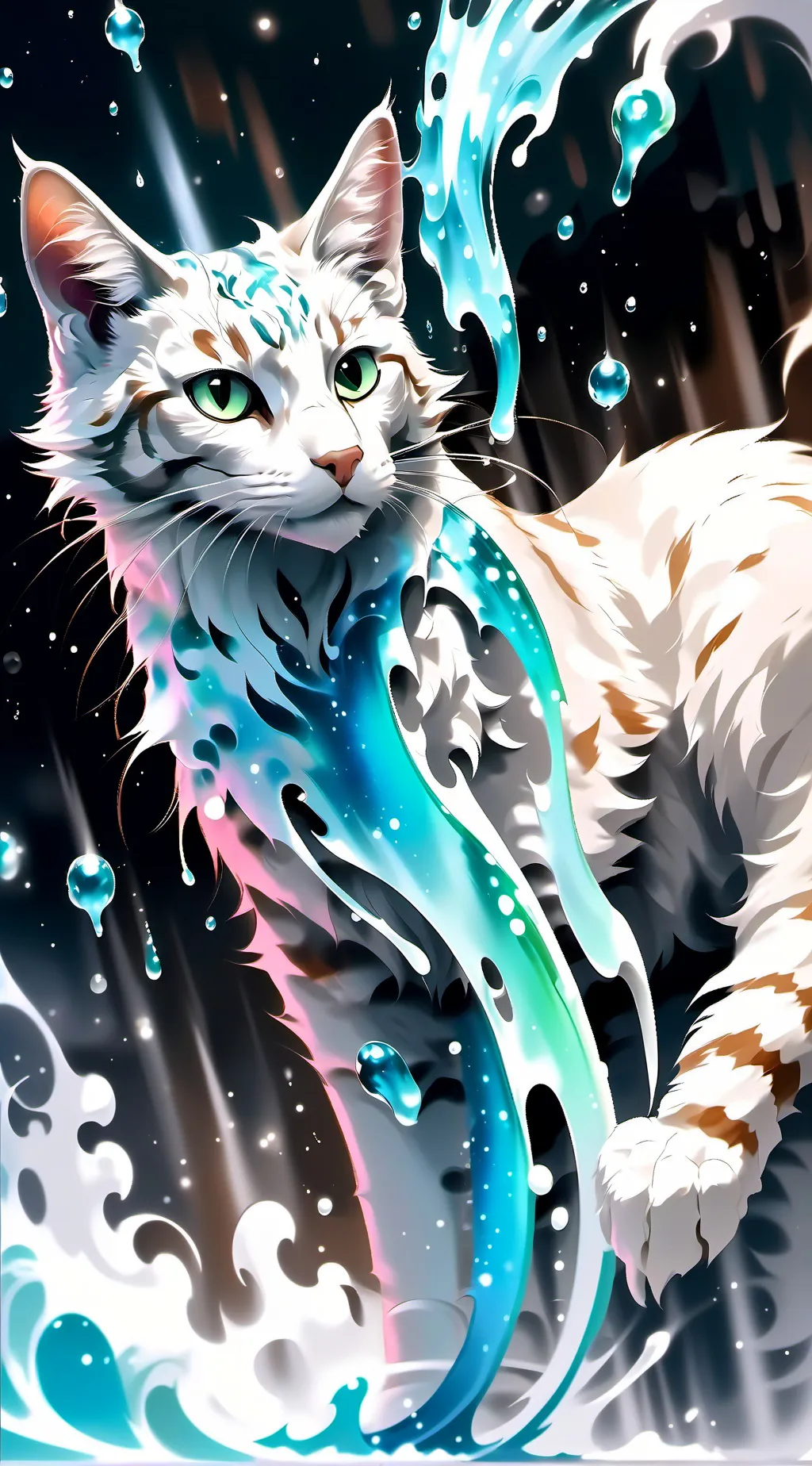ai character: warrior cats  background