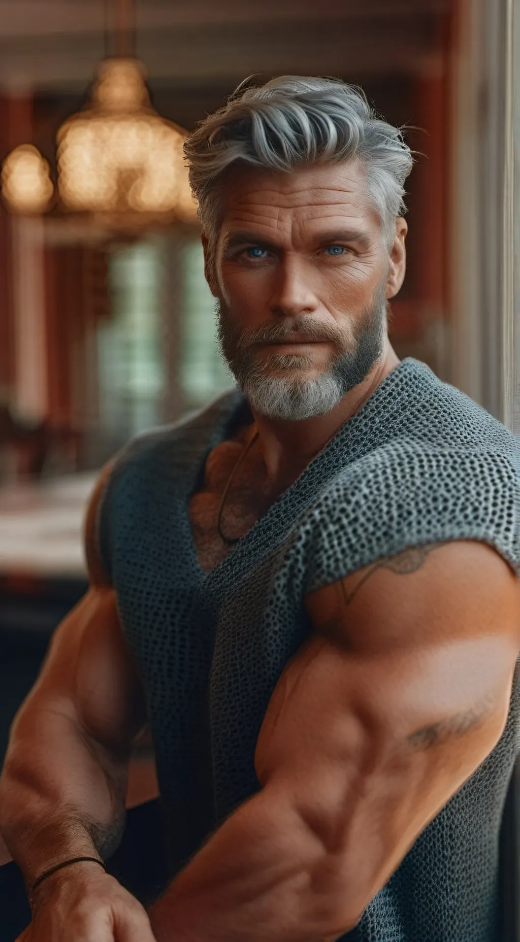 ai character: Alex Adams  background