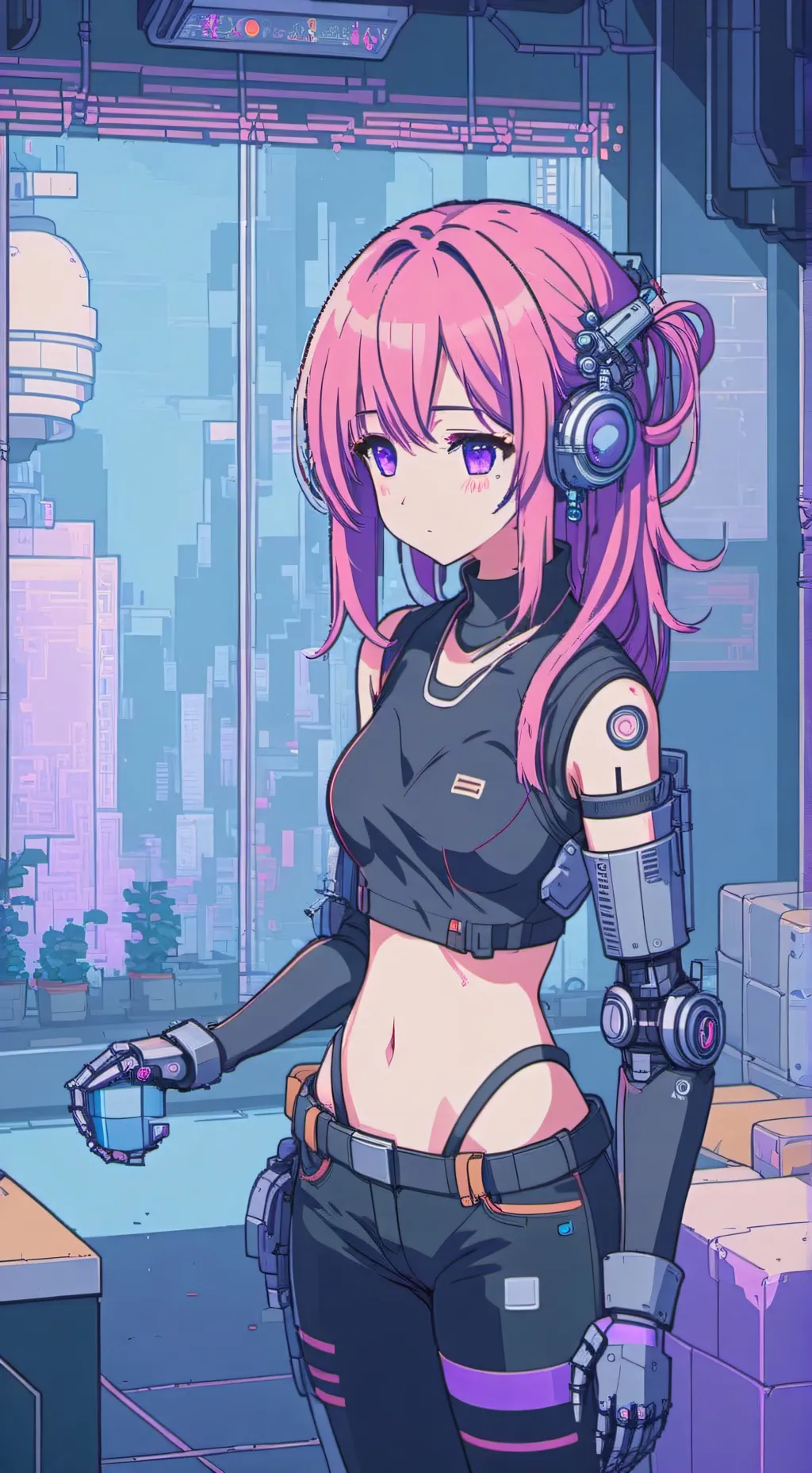 ai character: Aster background