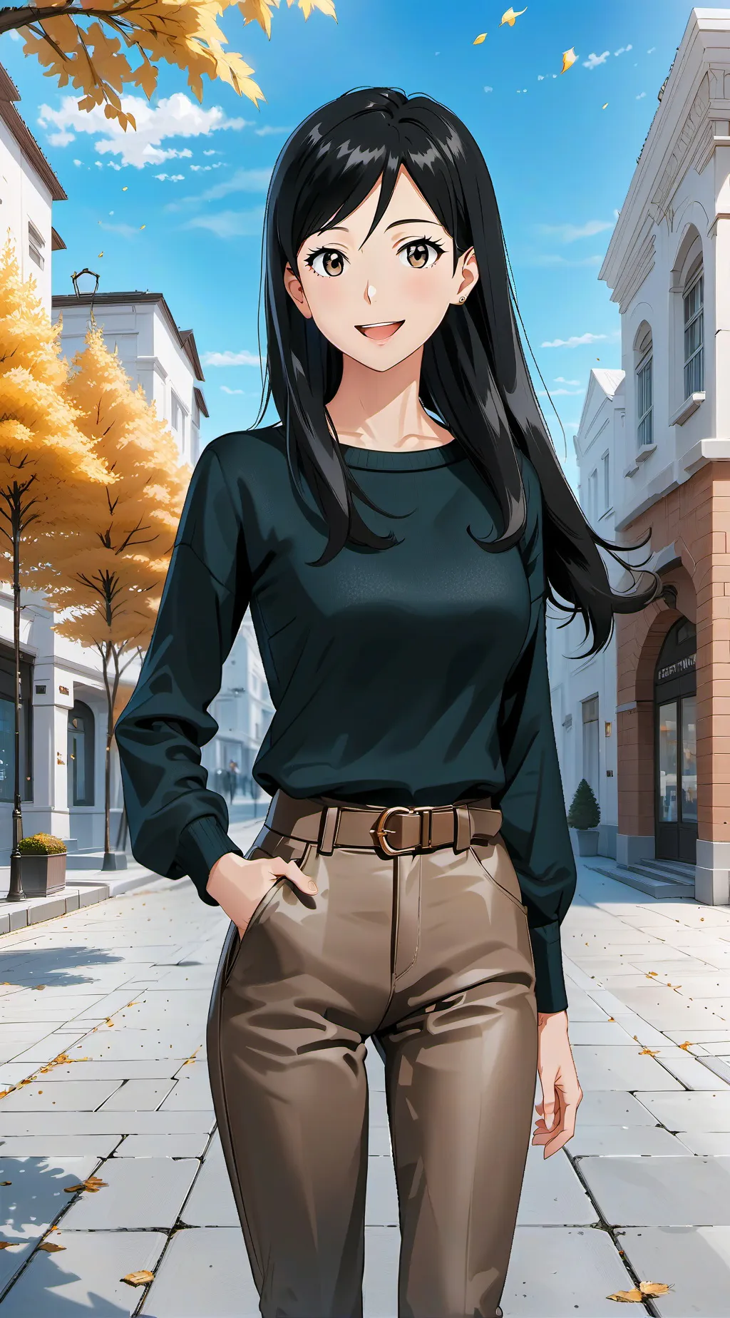 ai character: Hilaria background